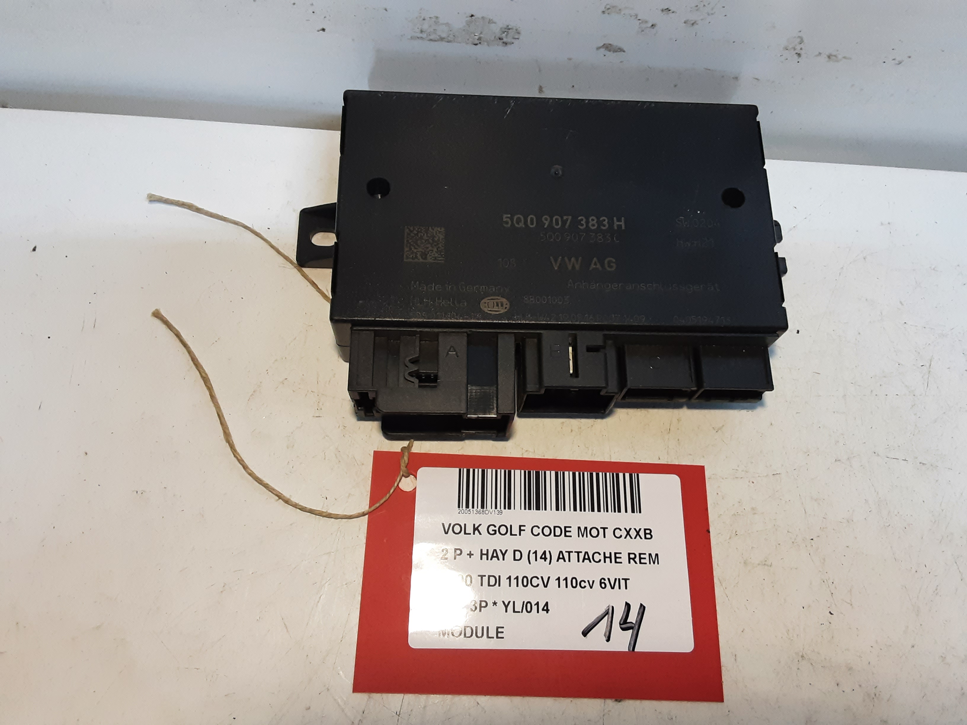 MODULE Vw GOLF VII 1/17 - 2/20 FaceLift