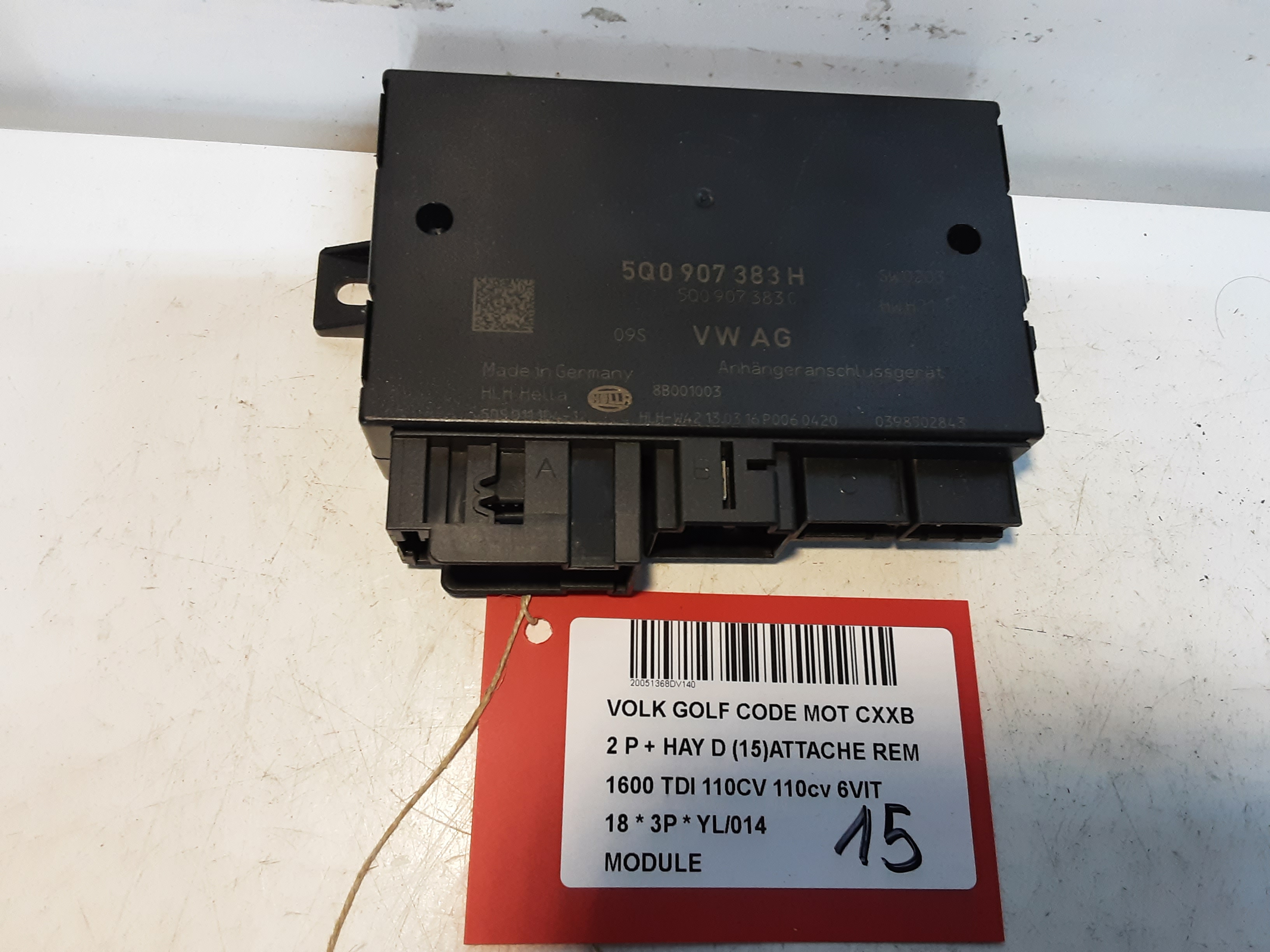 MODULE Vw GOLF VII 1/17 - 2/20 FaceLift
