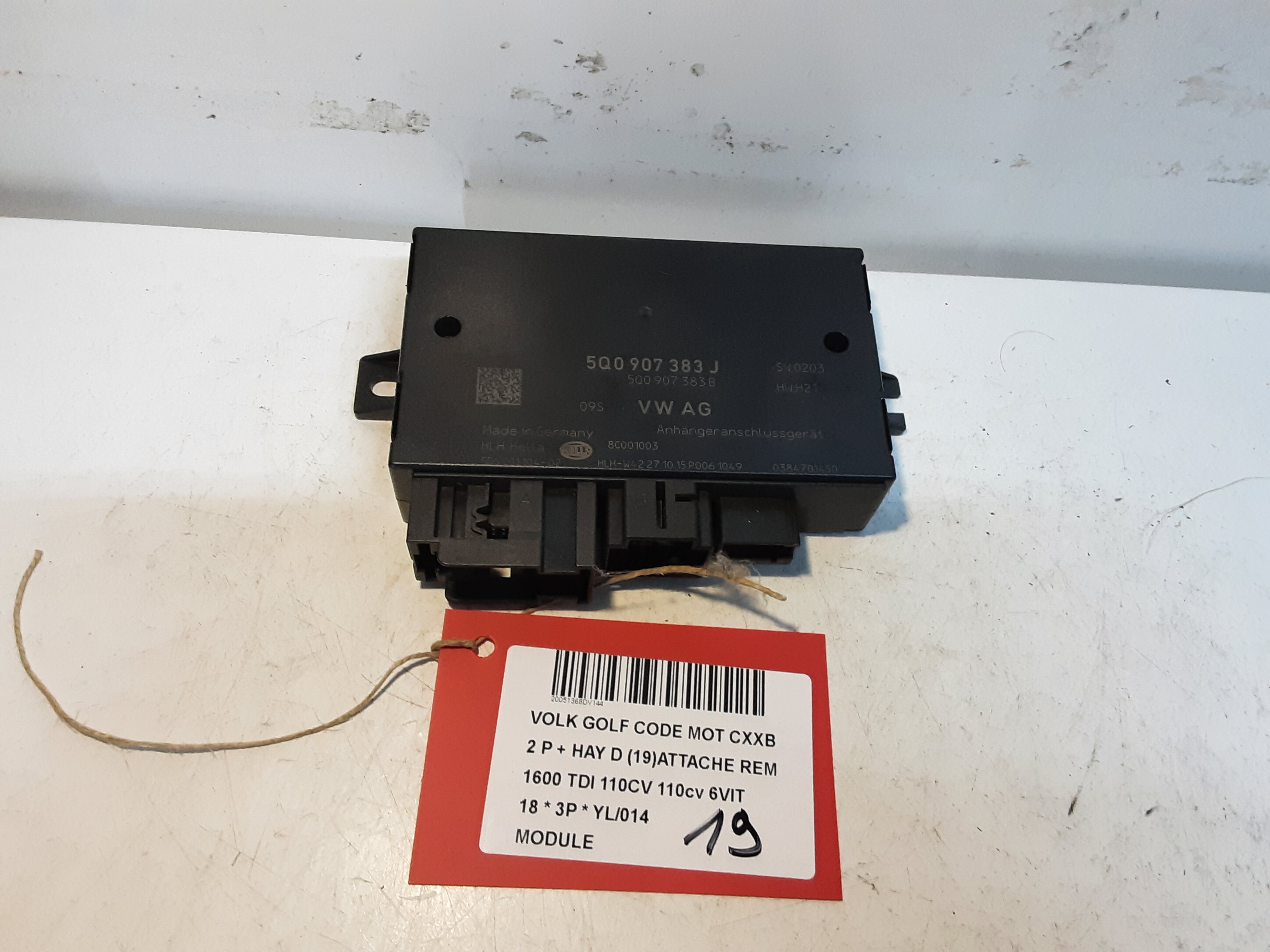 MODULE Vw GOLF VII 1/17 - 2/20 FaceLift