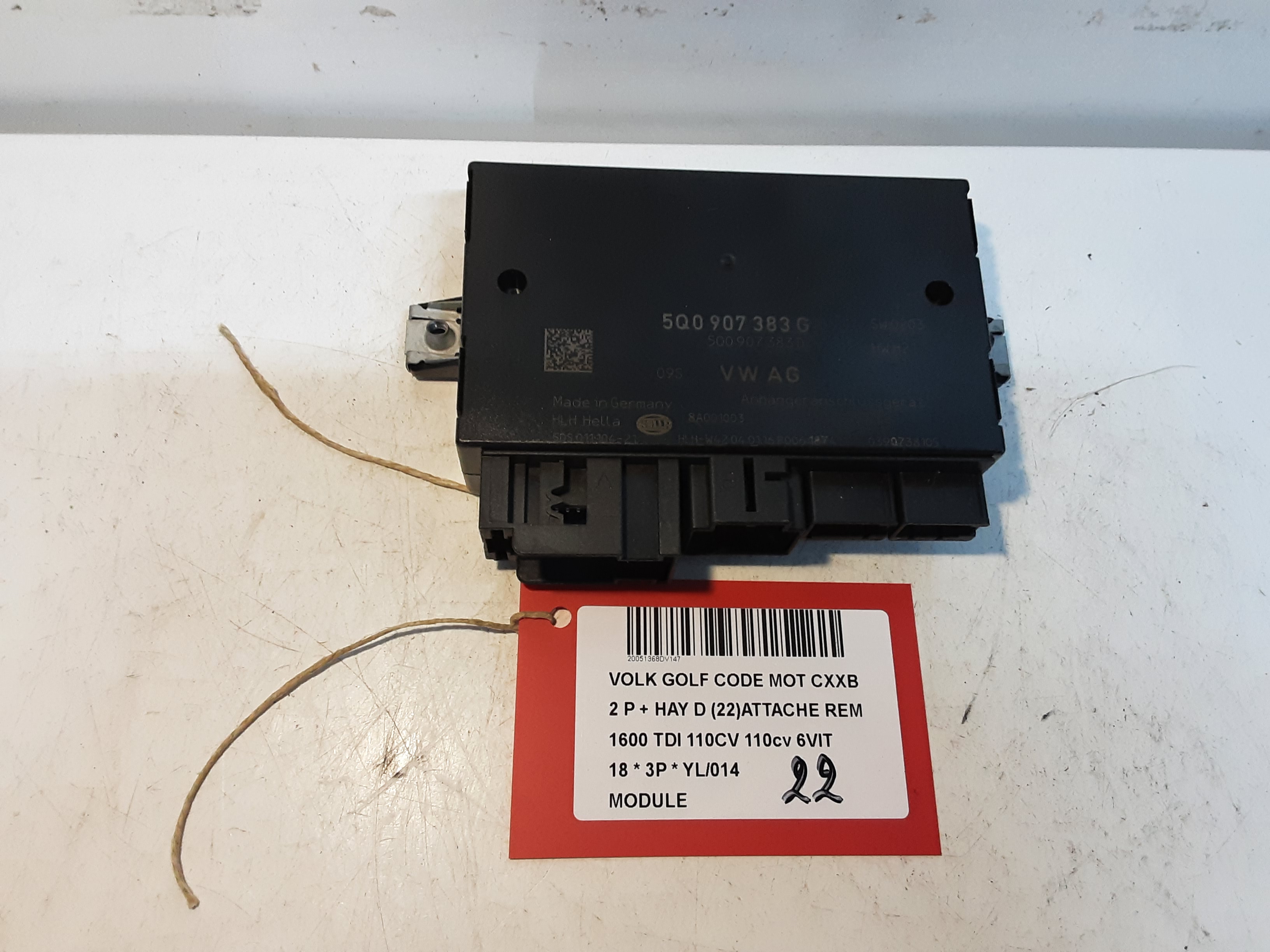MODULE Vw GOLF VII 1/17 - 2/20 FaceLift