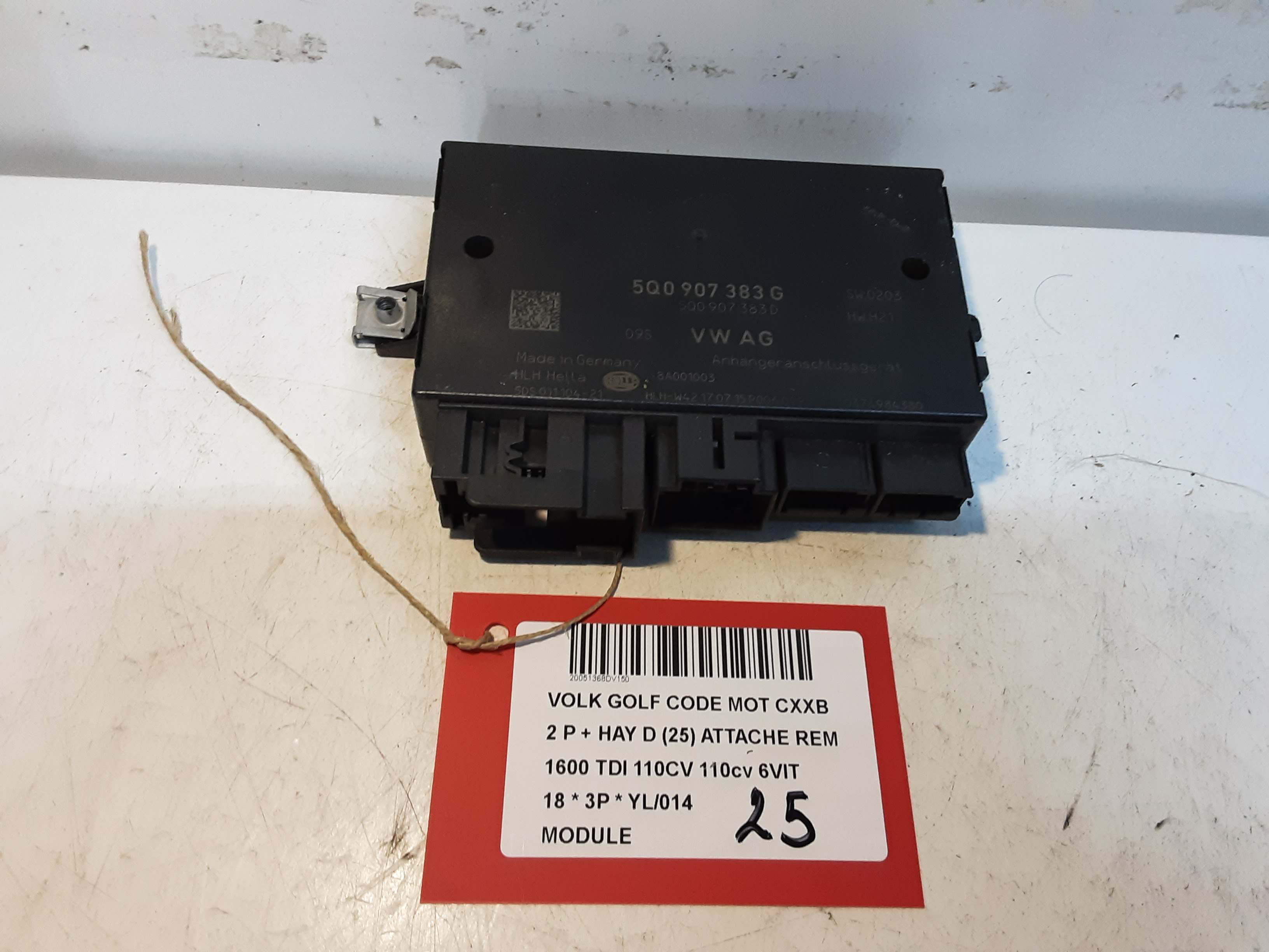 MODULE Vw GOLF VII 1/17 - 2/20 FaceLift