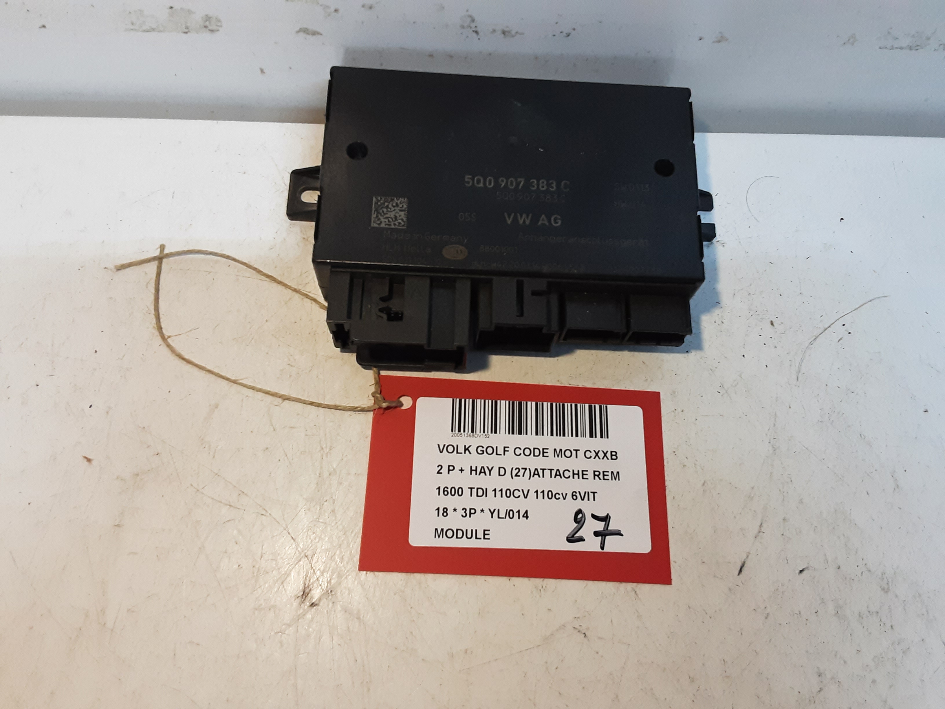 MODULE Vw GOLF VII 1/17 - 2/20 FaceLift