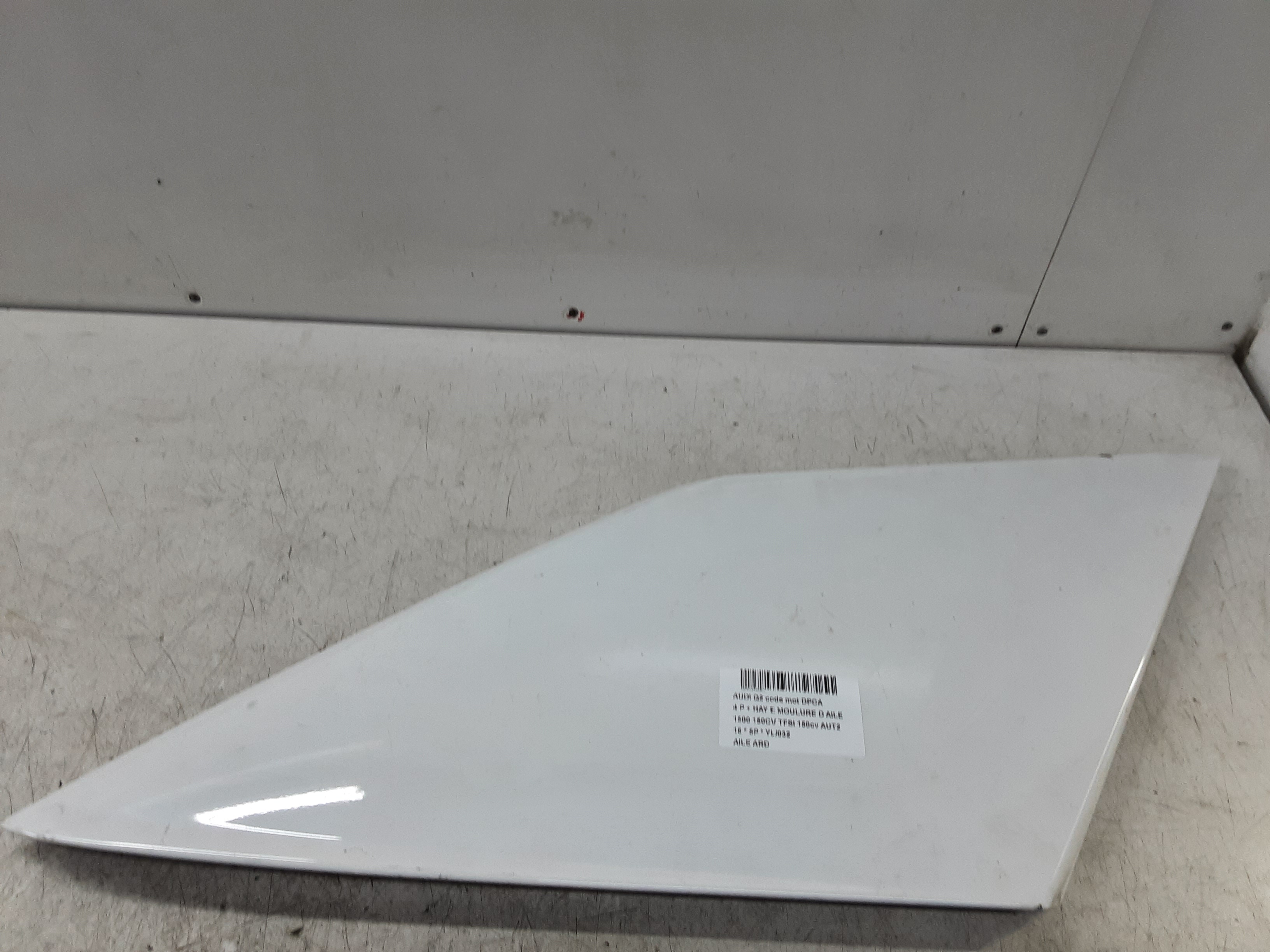 FENDER RIGHT REAR Audi Q2 11/16+