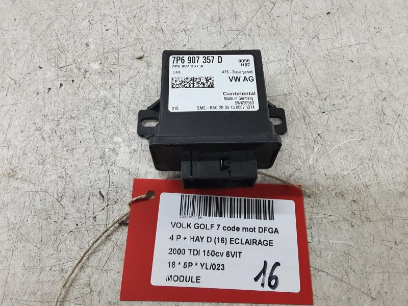 MODULE Vw GOLF VII 1/17 - 2/20 FaceLift