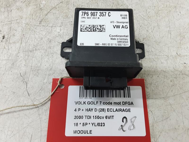 MODULE Vw GOLF VII 1/17 - 2/20 FaceLift