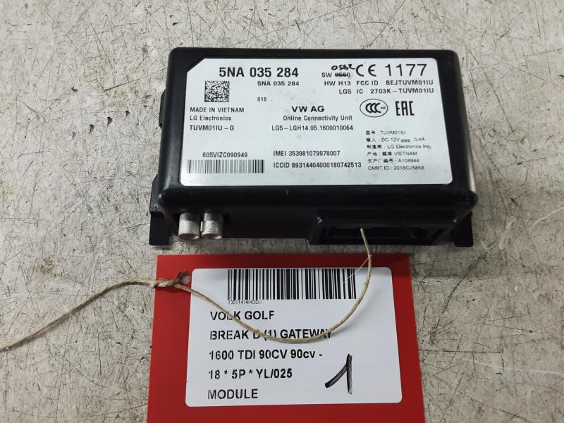 MODUL Vw GOLF VII 1/17 - 2/20 FaceLift