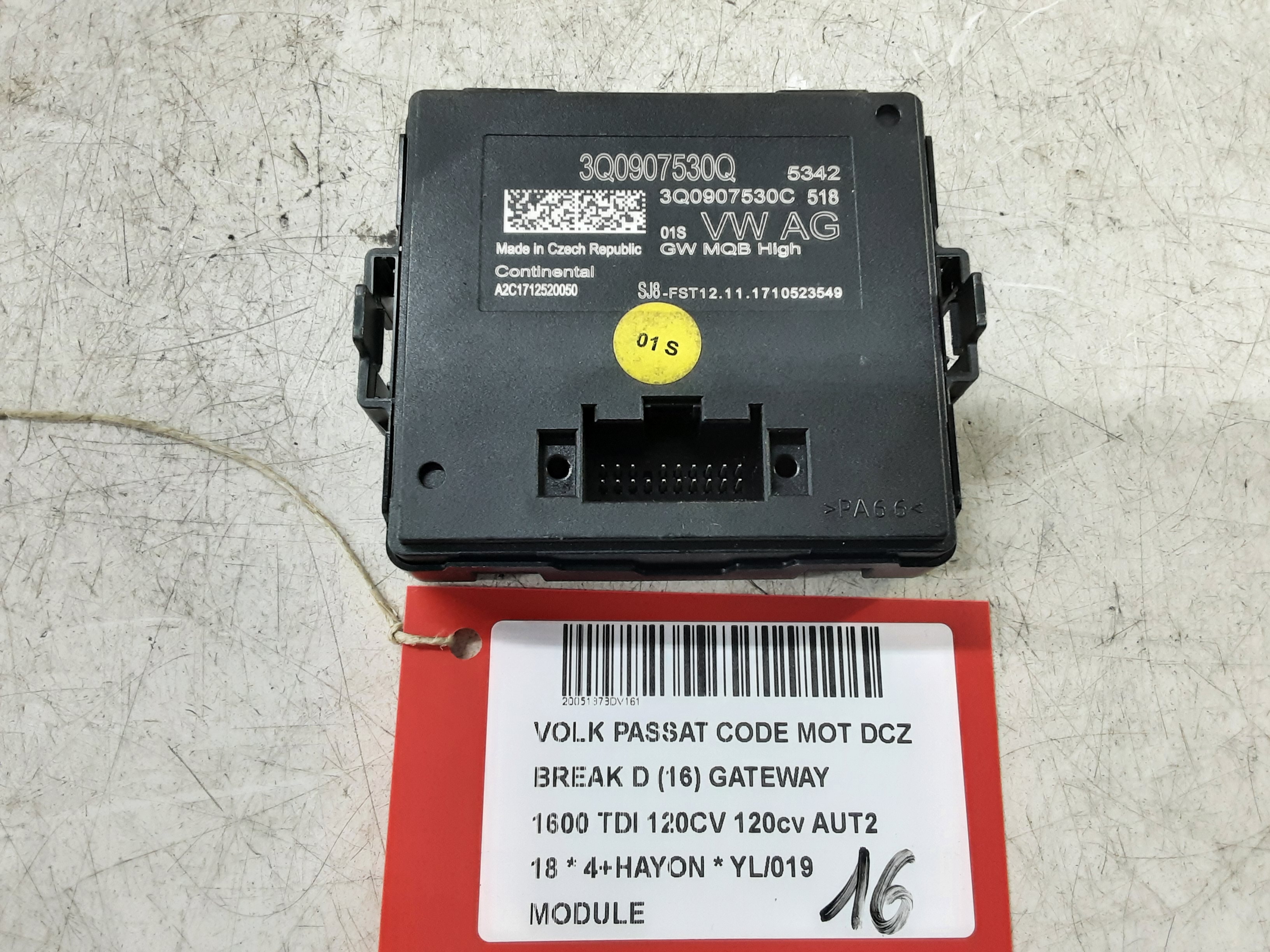 MODULE Vw PASSAT 11/14 - 19