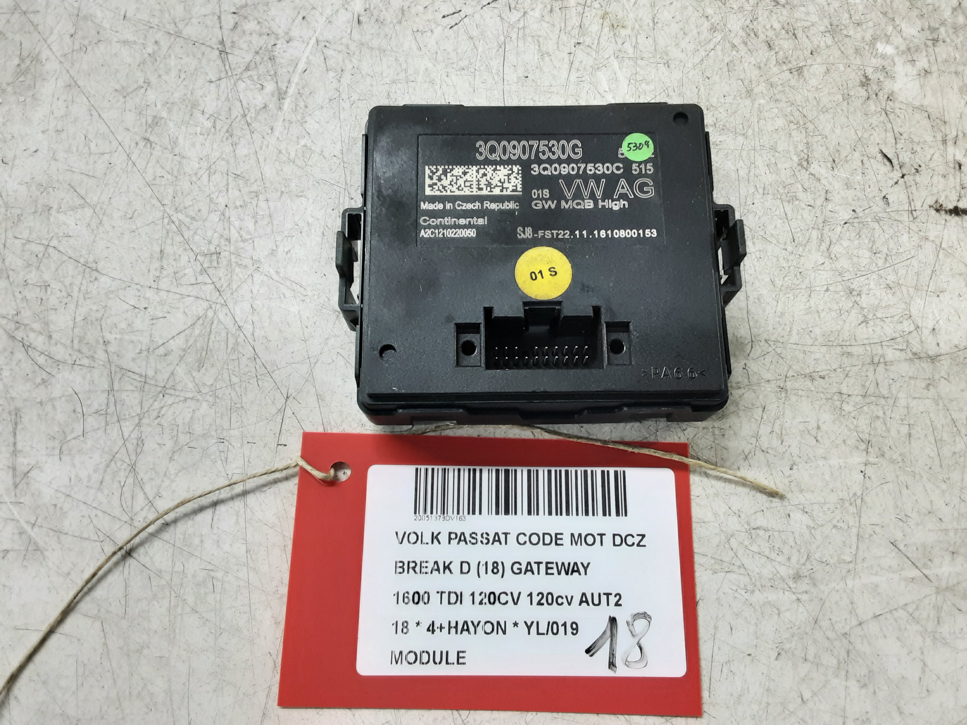 MODULE Vw PASSAT 11/14 - 19