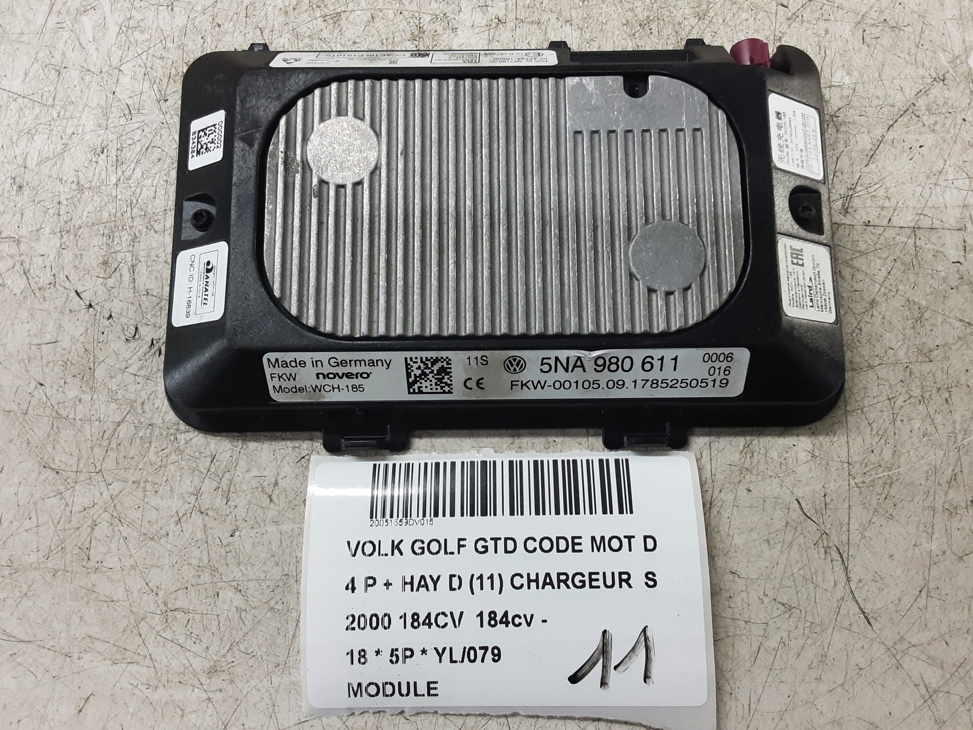 MODULE Vw GOLF VII 1/17 - 2/20 FaceLift