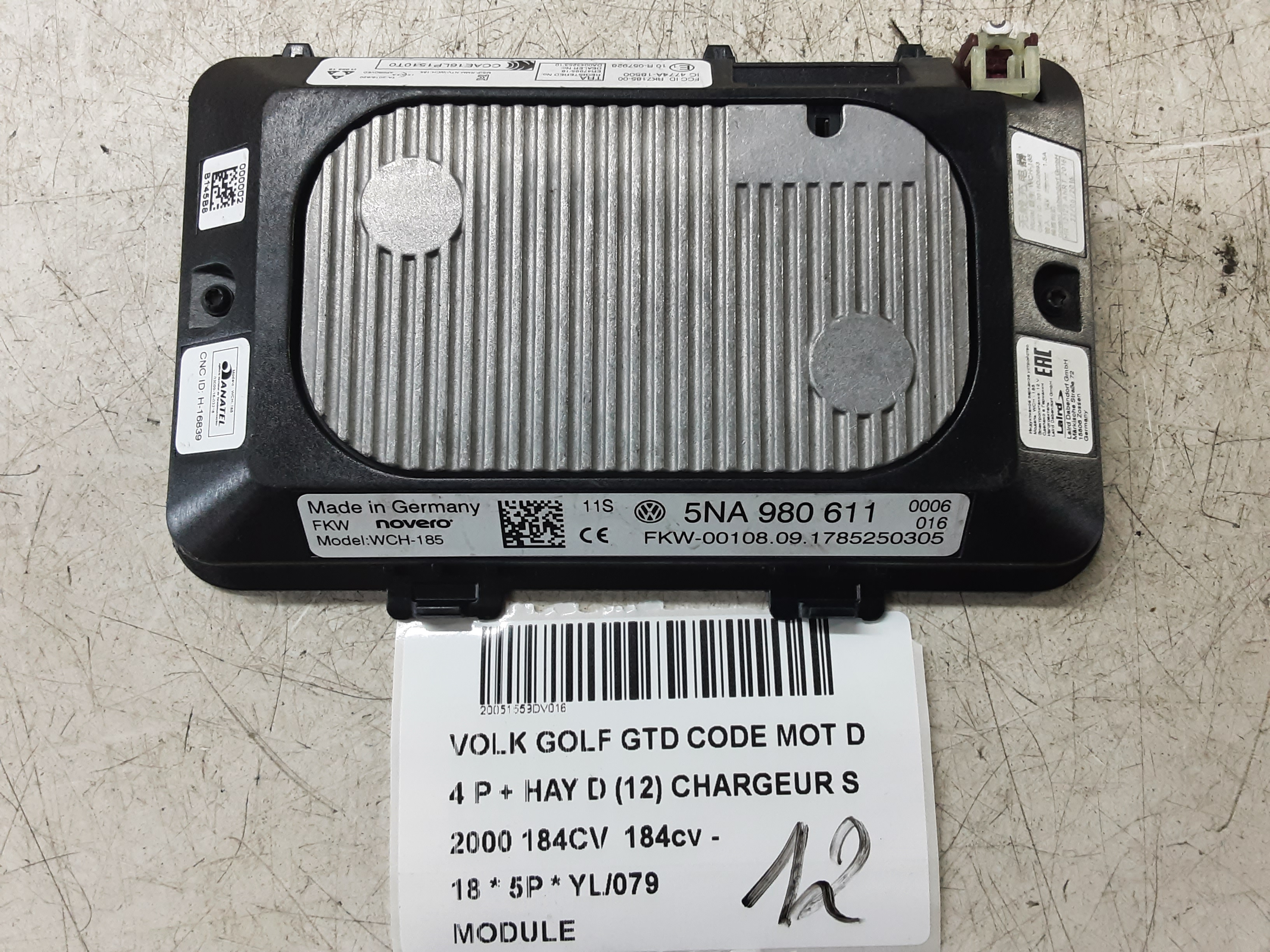 MODULE Vw GOLF VII 1/17 - 2/20 FaceLift