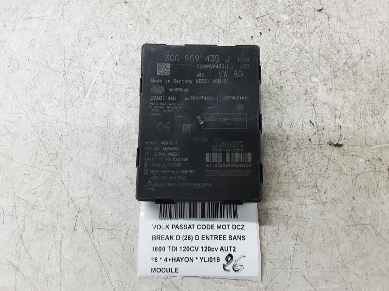 MODULE Vw PASSAT 11/14 - 19