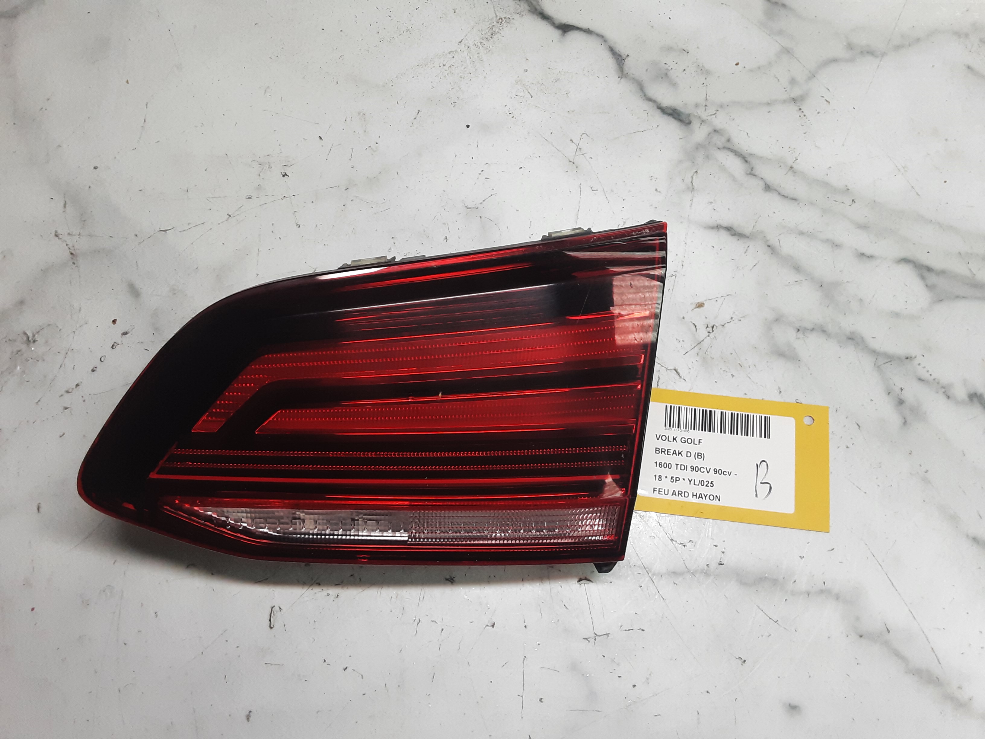 LICHT ACHTERKLEP RECHTS Vw GOLF VII 1/17 - 2/20 FaceLift
