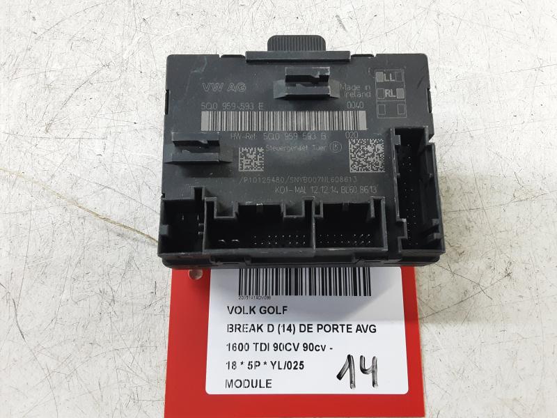 MODUL Vw GOLF VII 1/17 - 2/20 FaceLift