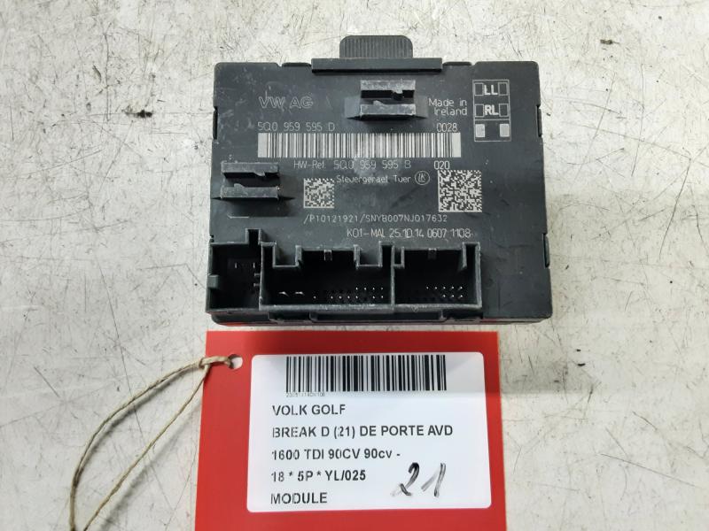 MODUL Vw GOLF VII 1/17 - 2/20 FaceLift