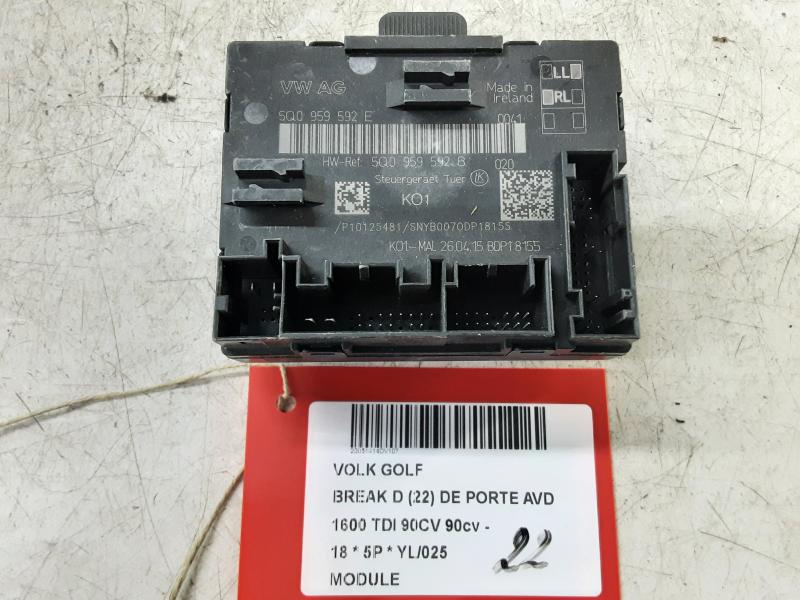 MODUL Vw GOLF VII 1/17 - 2/20 FaceLift