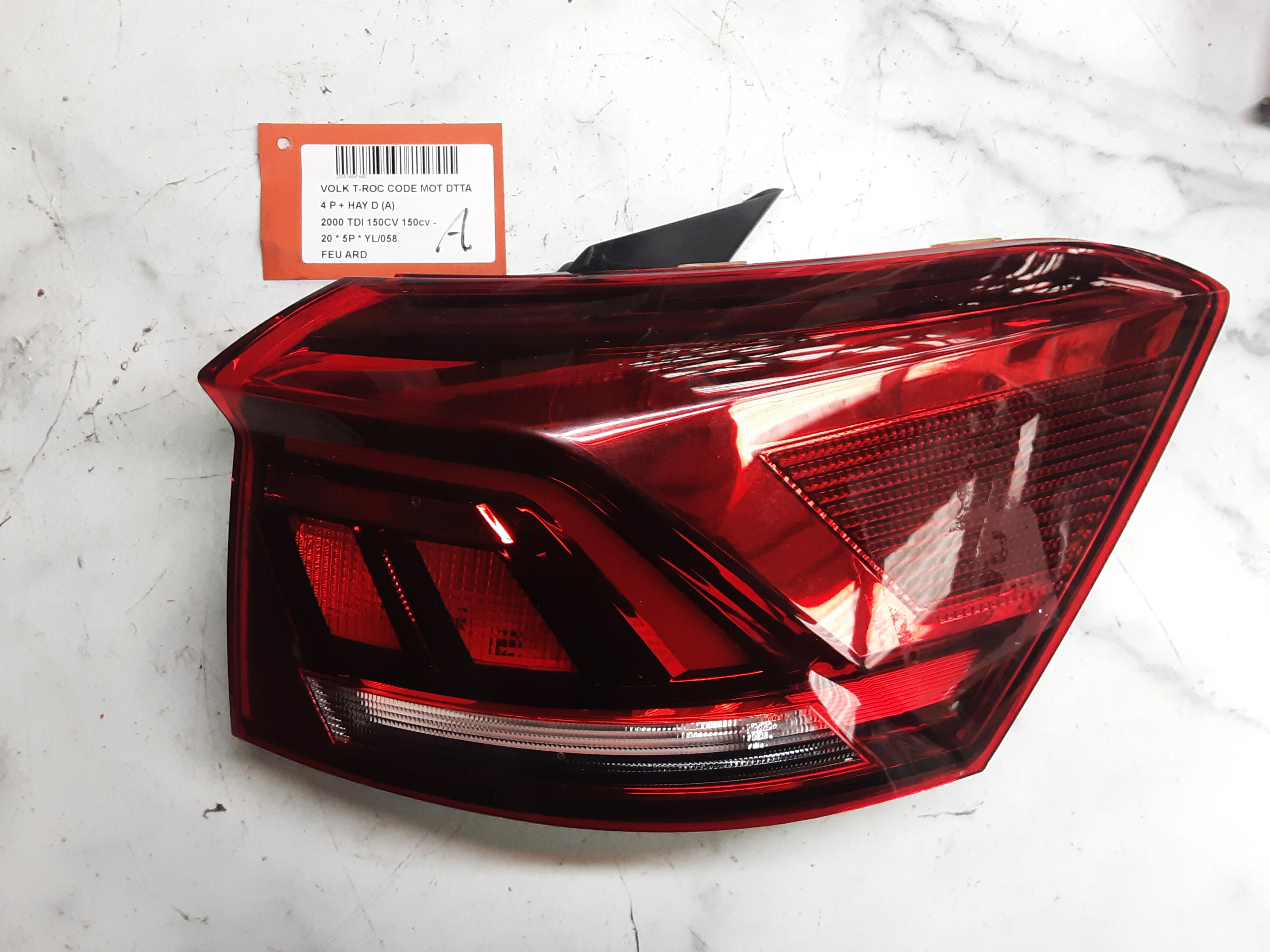 ACHTERLICHT RECHTS Vw T-ROC 10/17 - 4/22