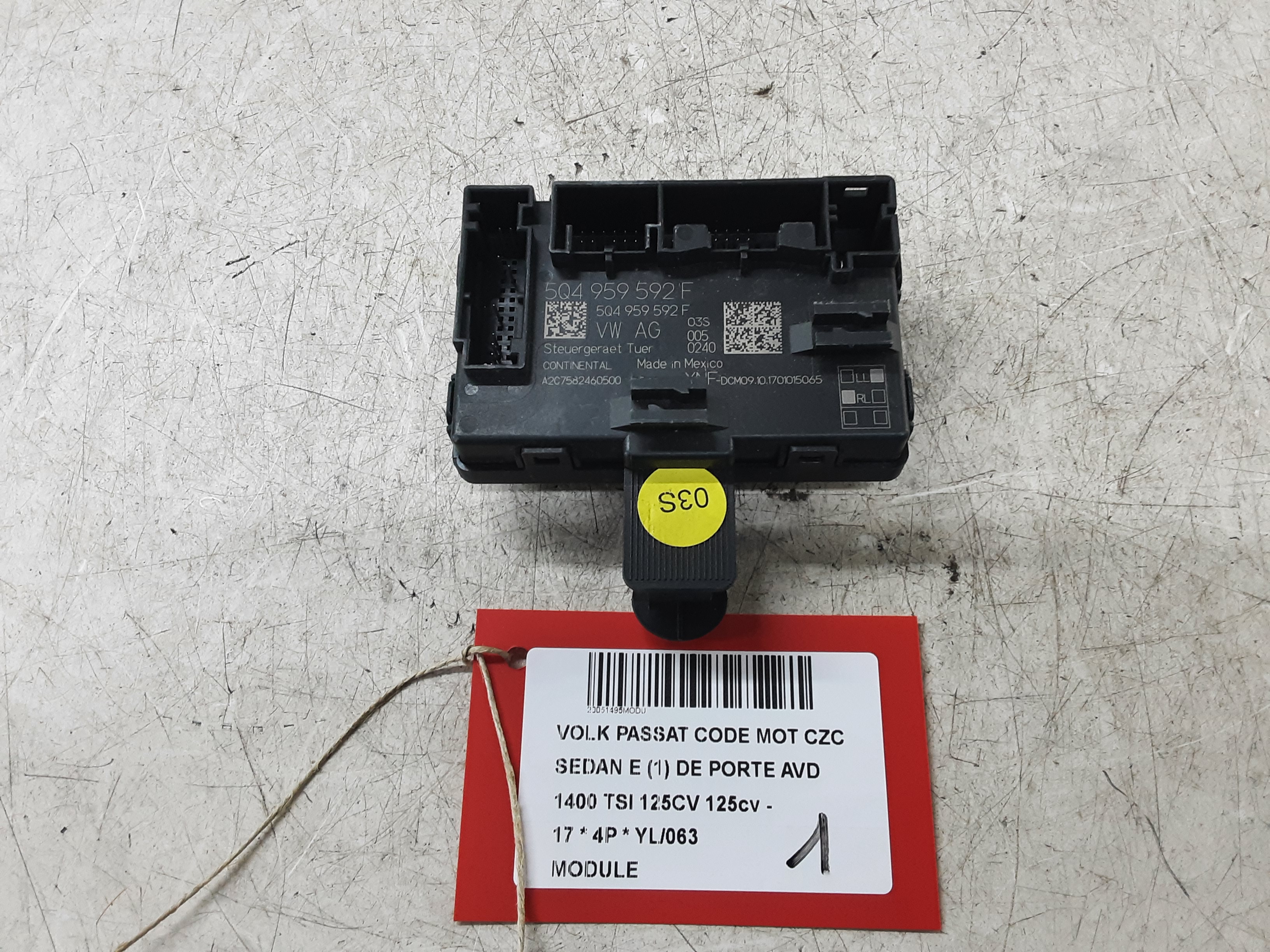 MODULE Vw PASSAT 11/14 - 19