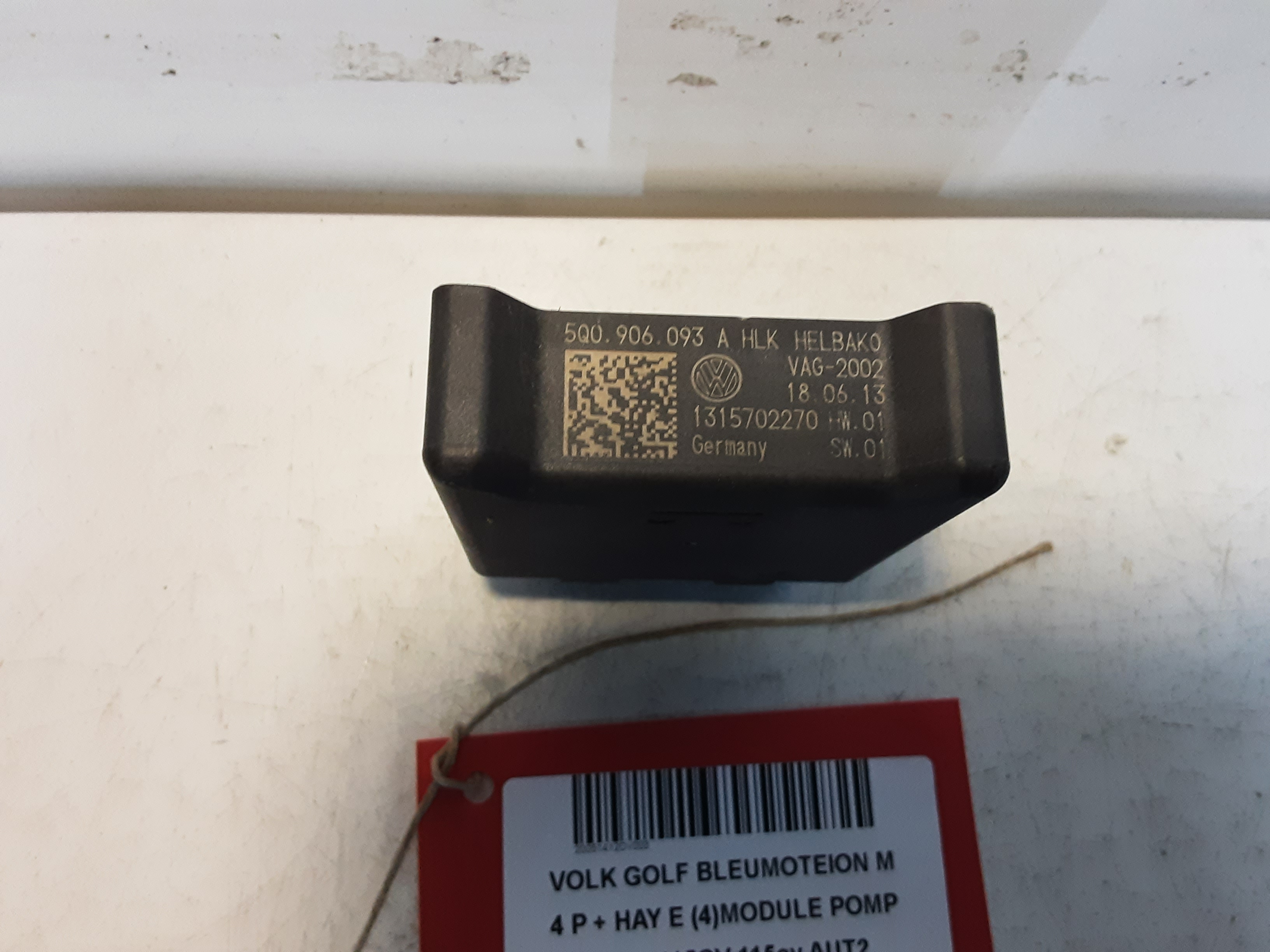 MODULE BENZINE POMP Vw GOLF SPORTVAN FaceLift 10/17+