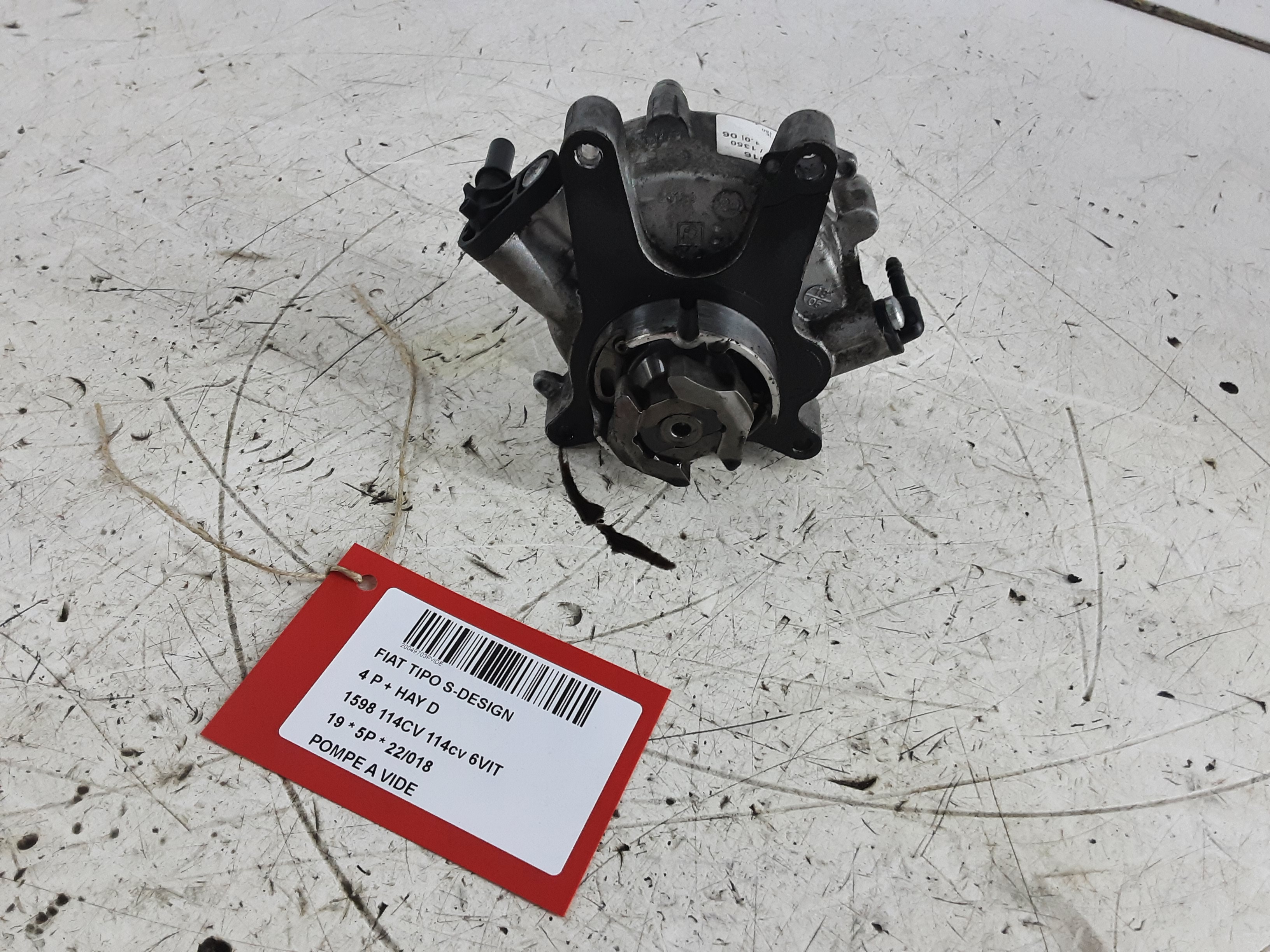 VACUUM POMP Fiat TIPO 10/15 &gt; 20