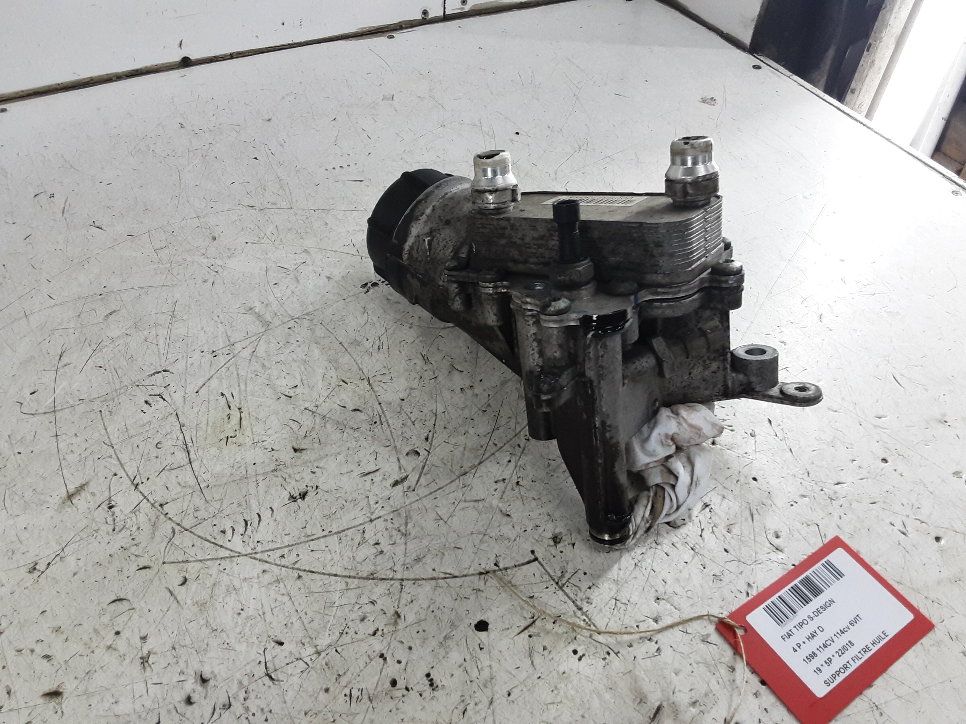OLIEFILTERSTEUN Fiat TIPO 10/15 &gt; 20