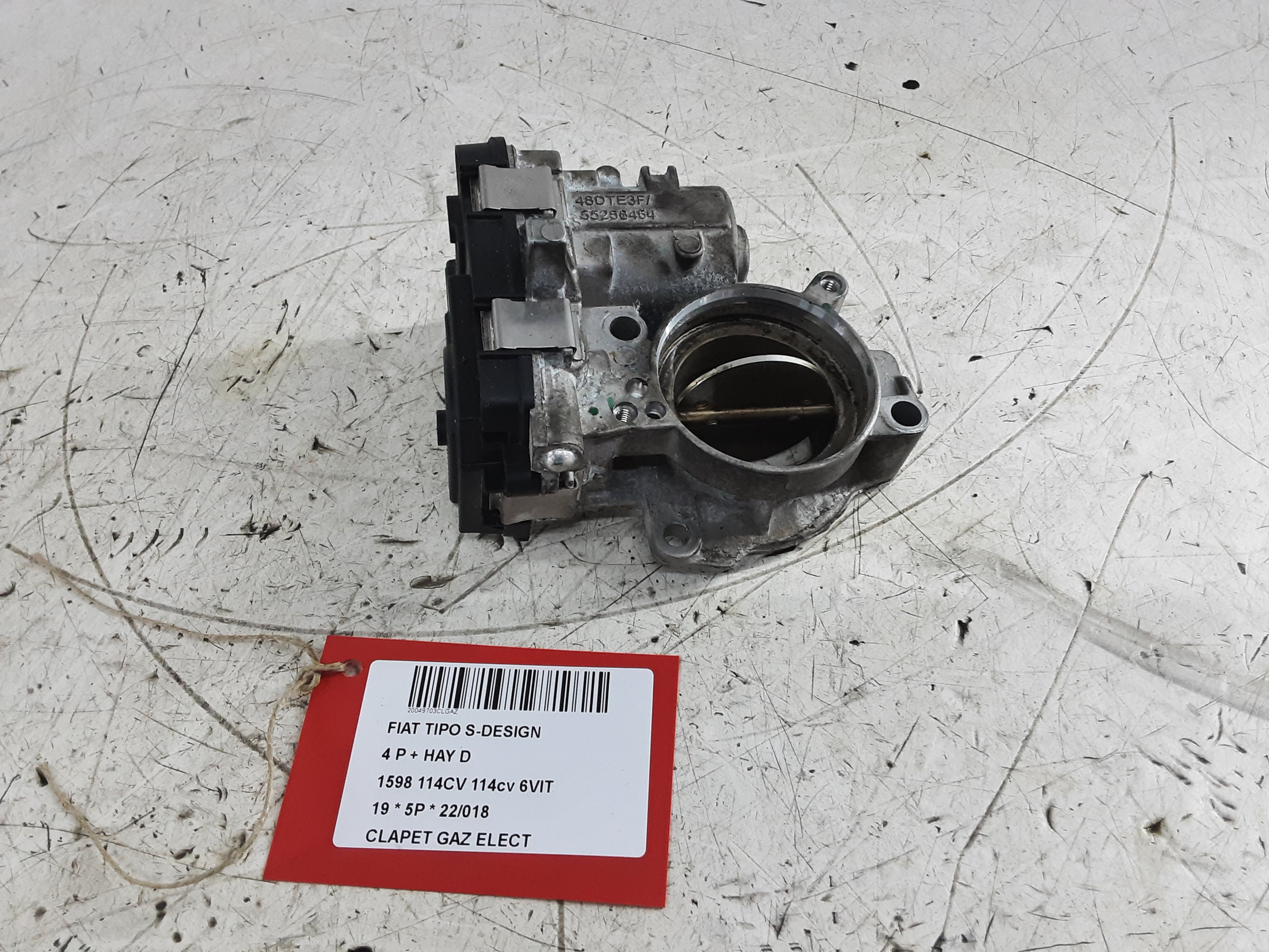 GASKLEP ELEKTRISCH Fiat TIPO 10/15 &gt; 20