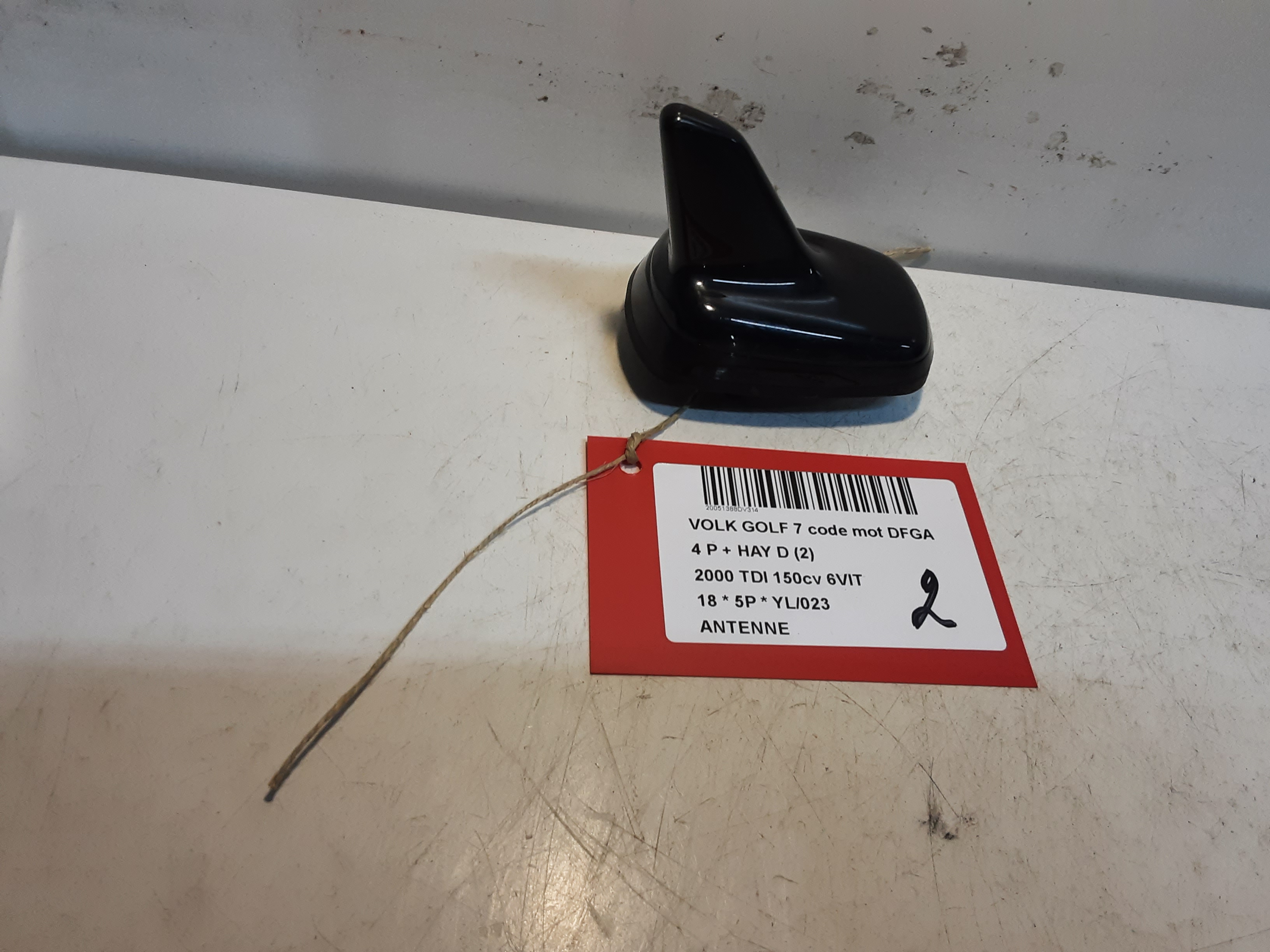 ANTENNE Vw GOLF VII 1/17 - 2/20 FaceLift