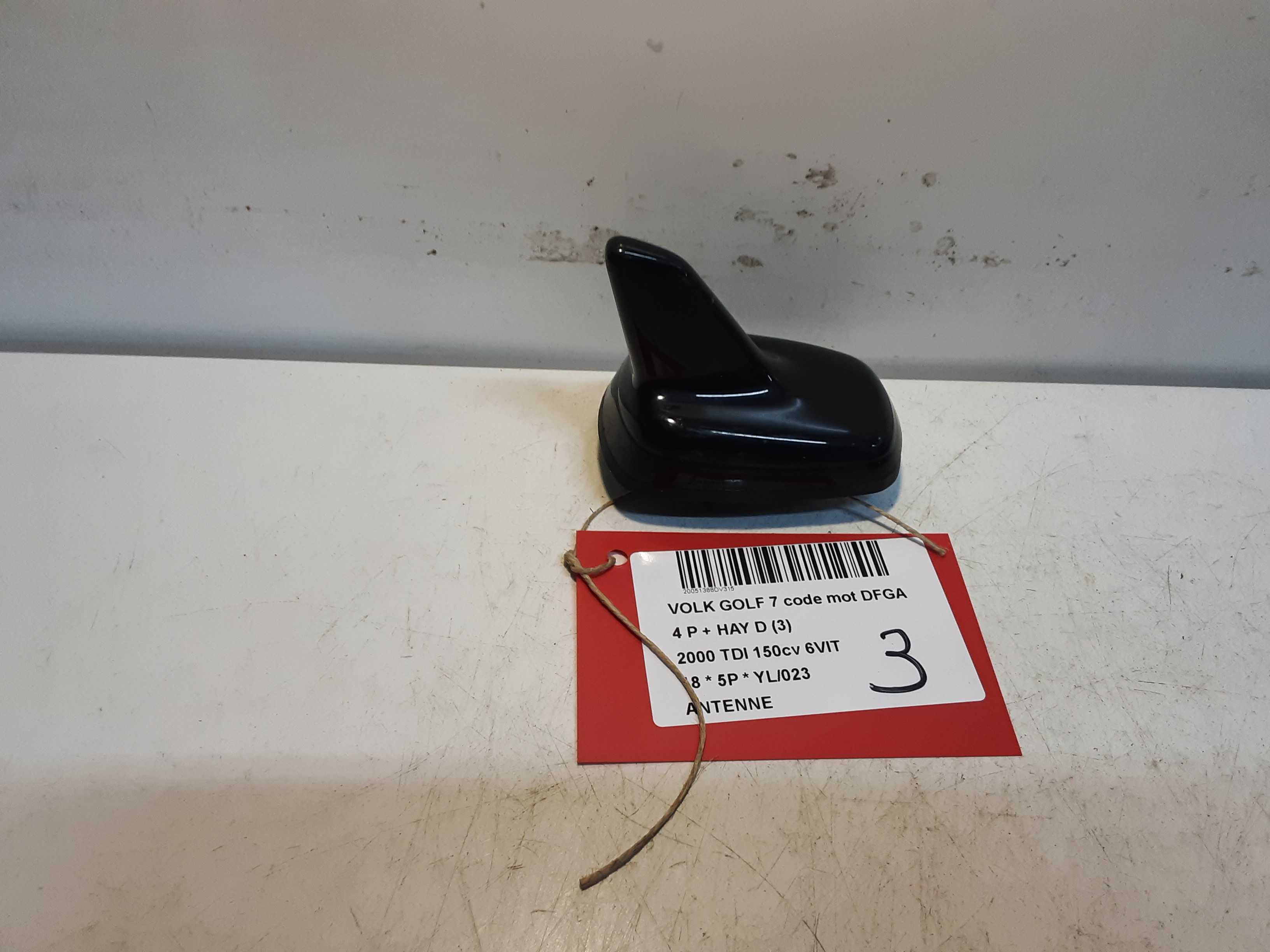 ANTENNE Vw GOLF VII 1/17 - 2/20 FaceLift