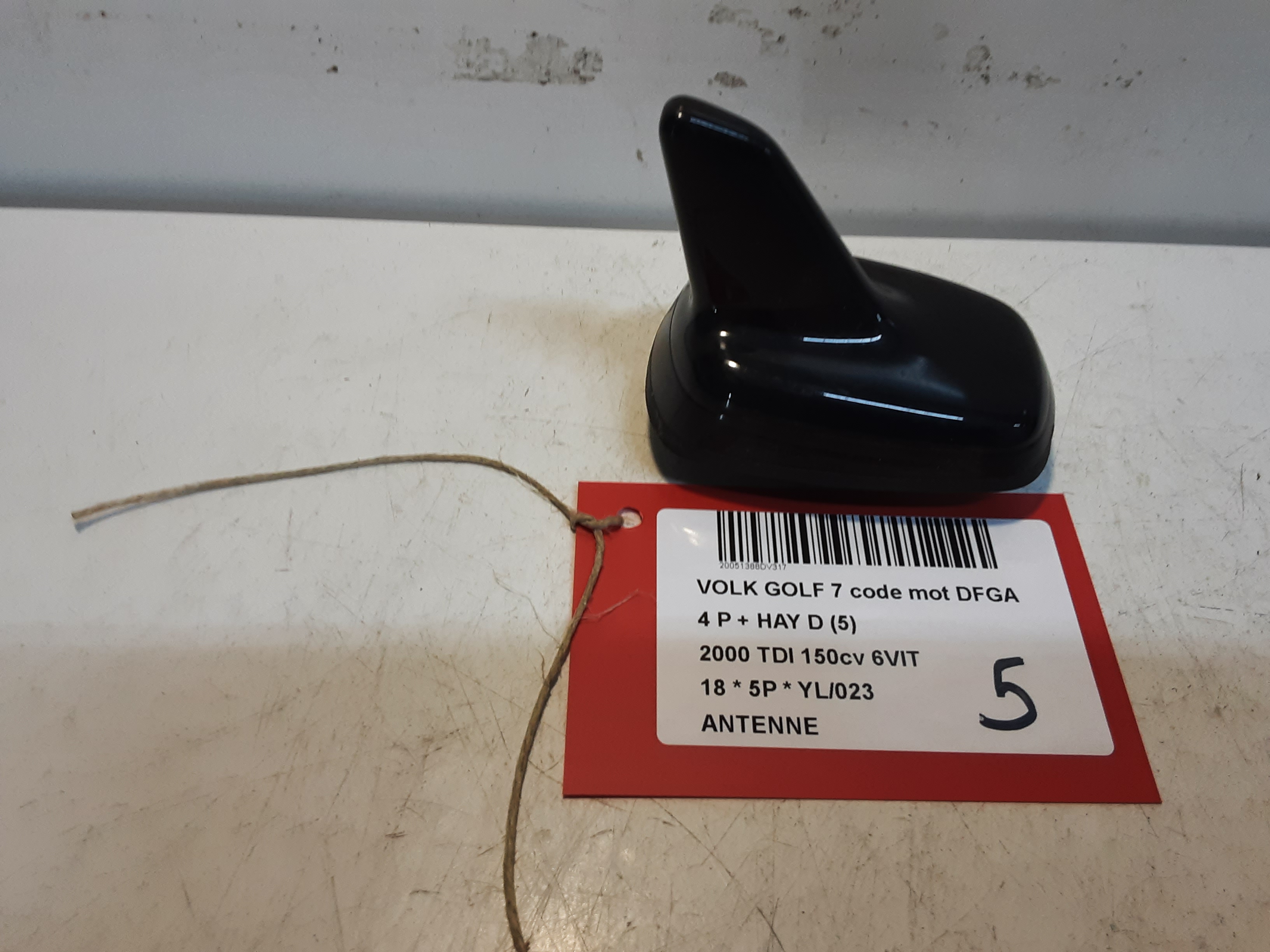 ANTENNE Vw GOLF VII 1/17 - 2/20 FaceLift
