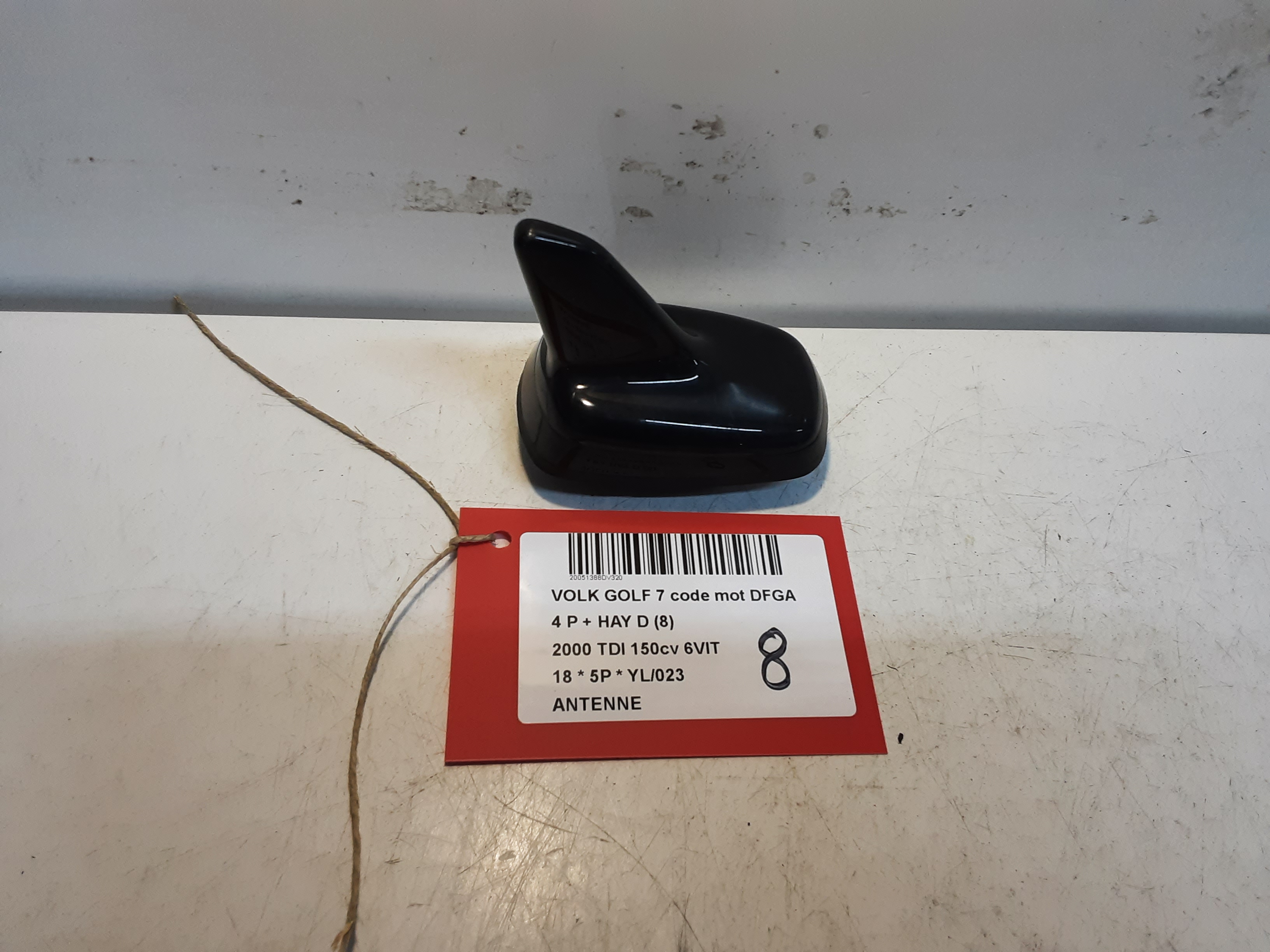 ANTENNE Vw GOLF VII 1/17 - 2/20 FaceLift
