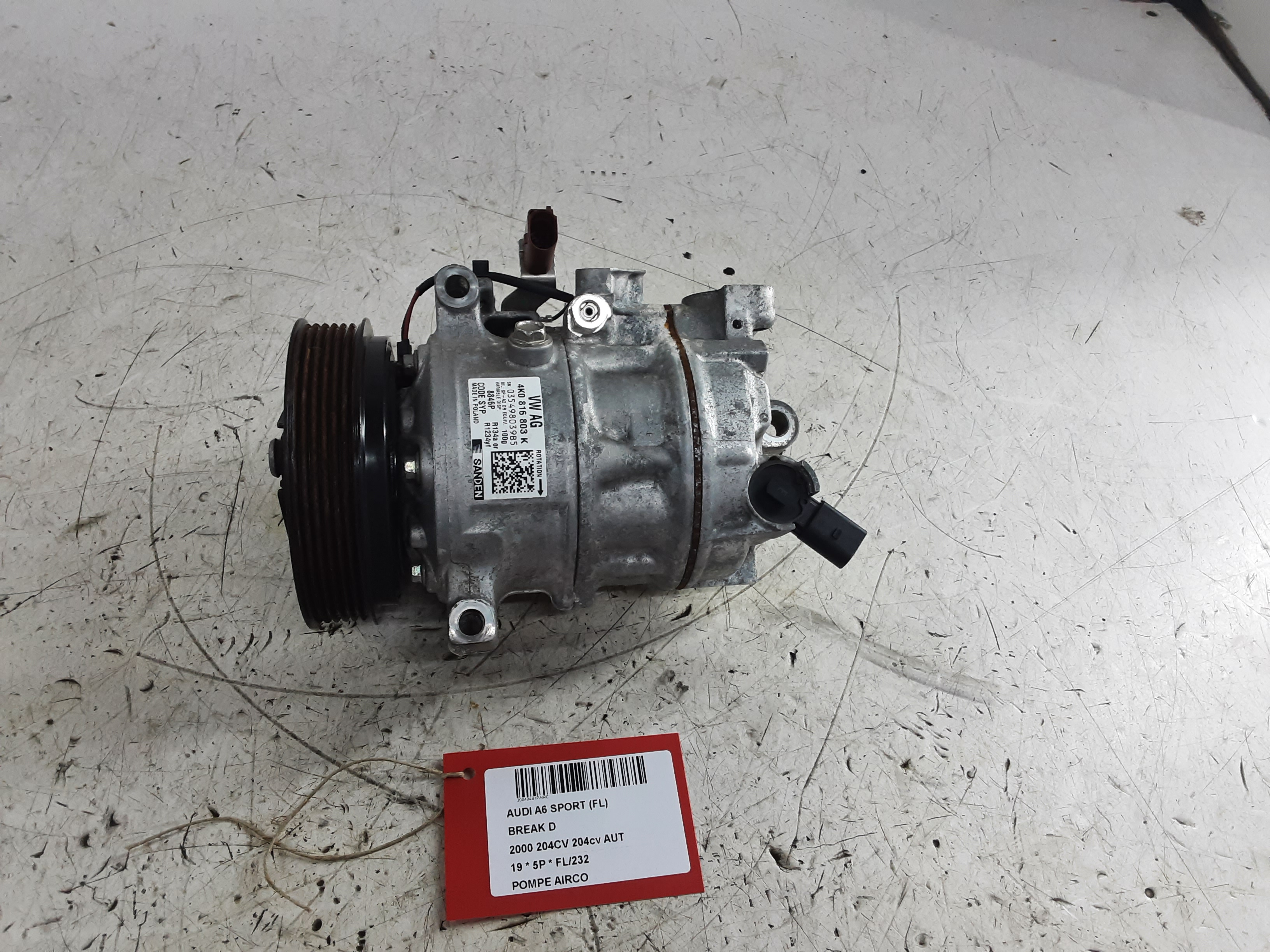 AIRCO POMP Audi A6 6/18+