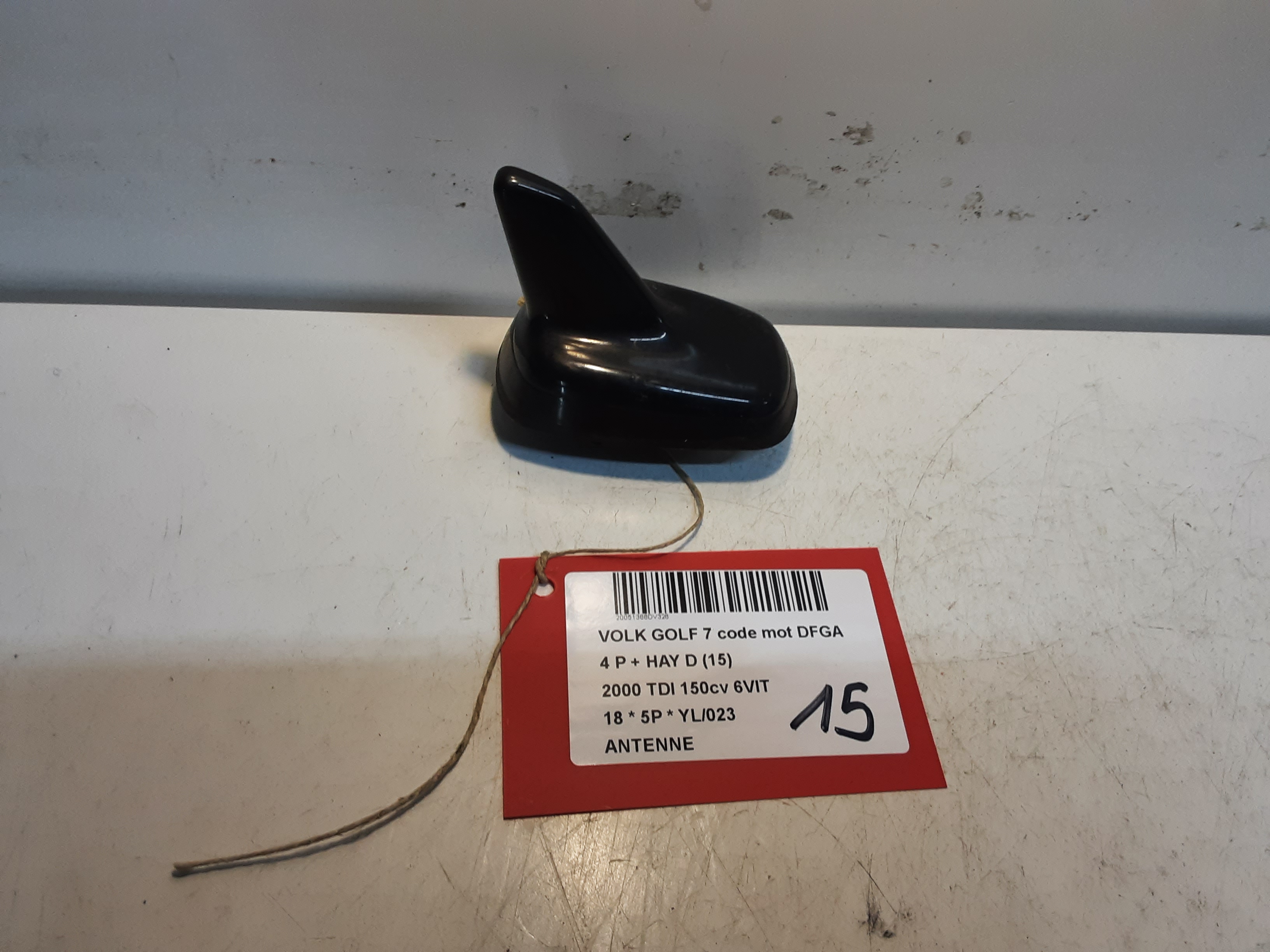 ANTENNE Vw GOLF VII 1/17 - 2/20 FaceLift