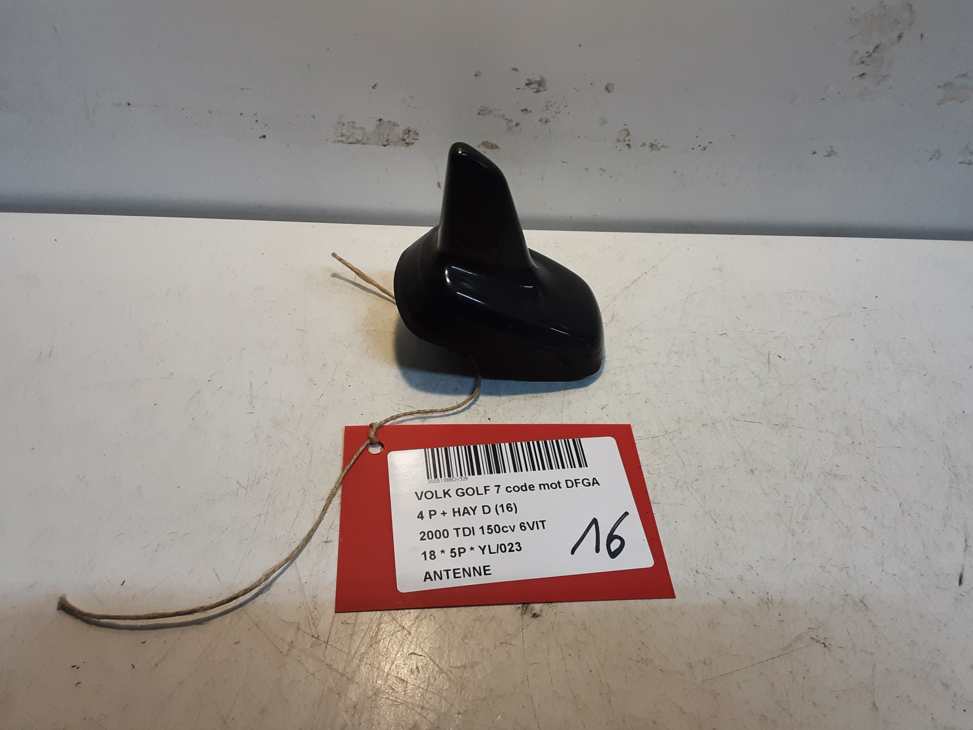 ANTENNE Vw GOLF VII 1/17 - 2/20 FaceLift