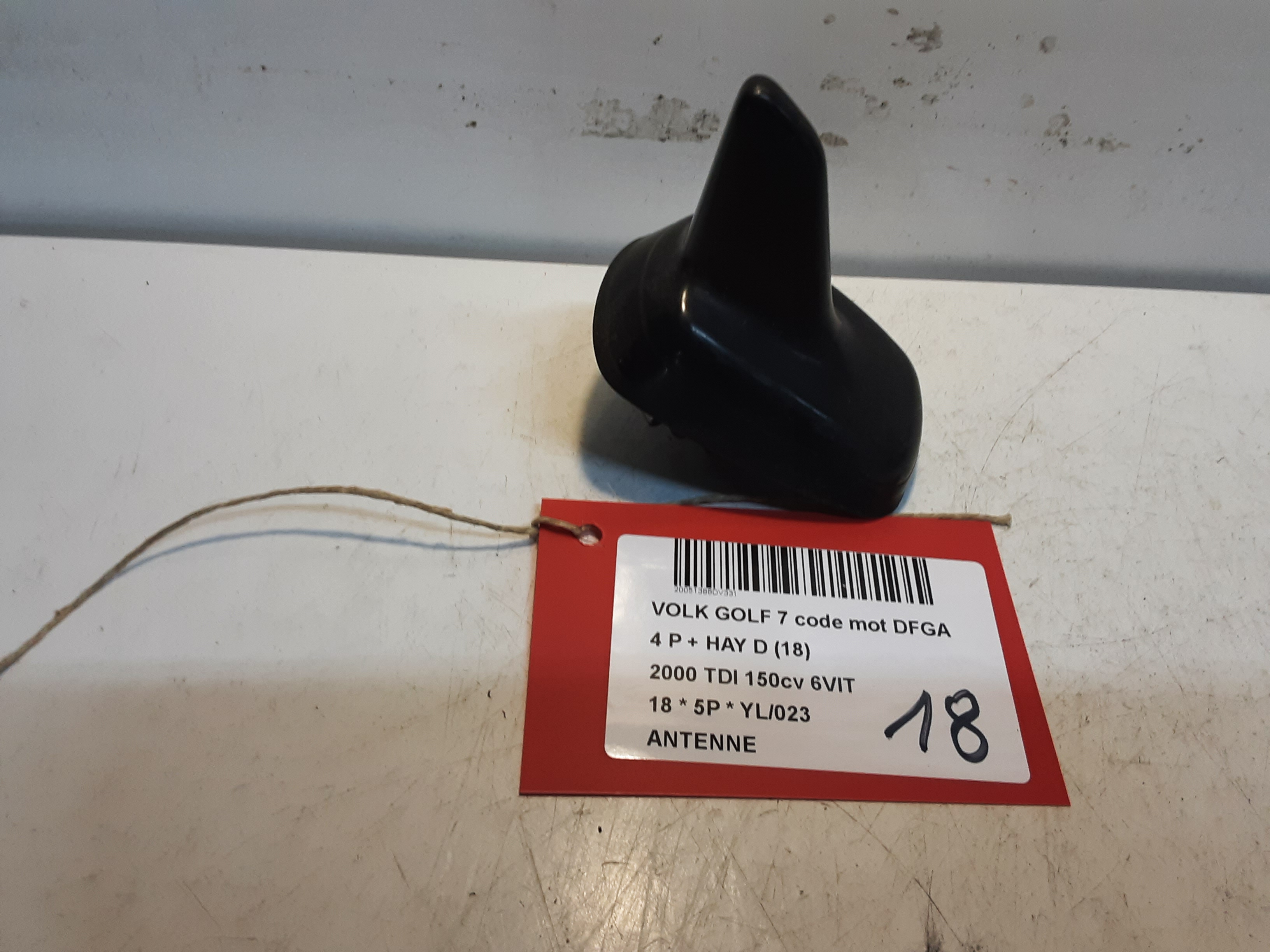 ANTENNE Vw GOLF VII 1/17 - 2/20 FaceLift