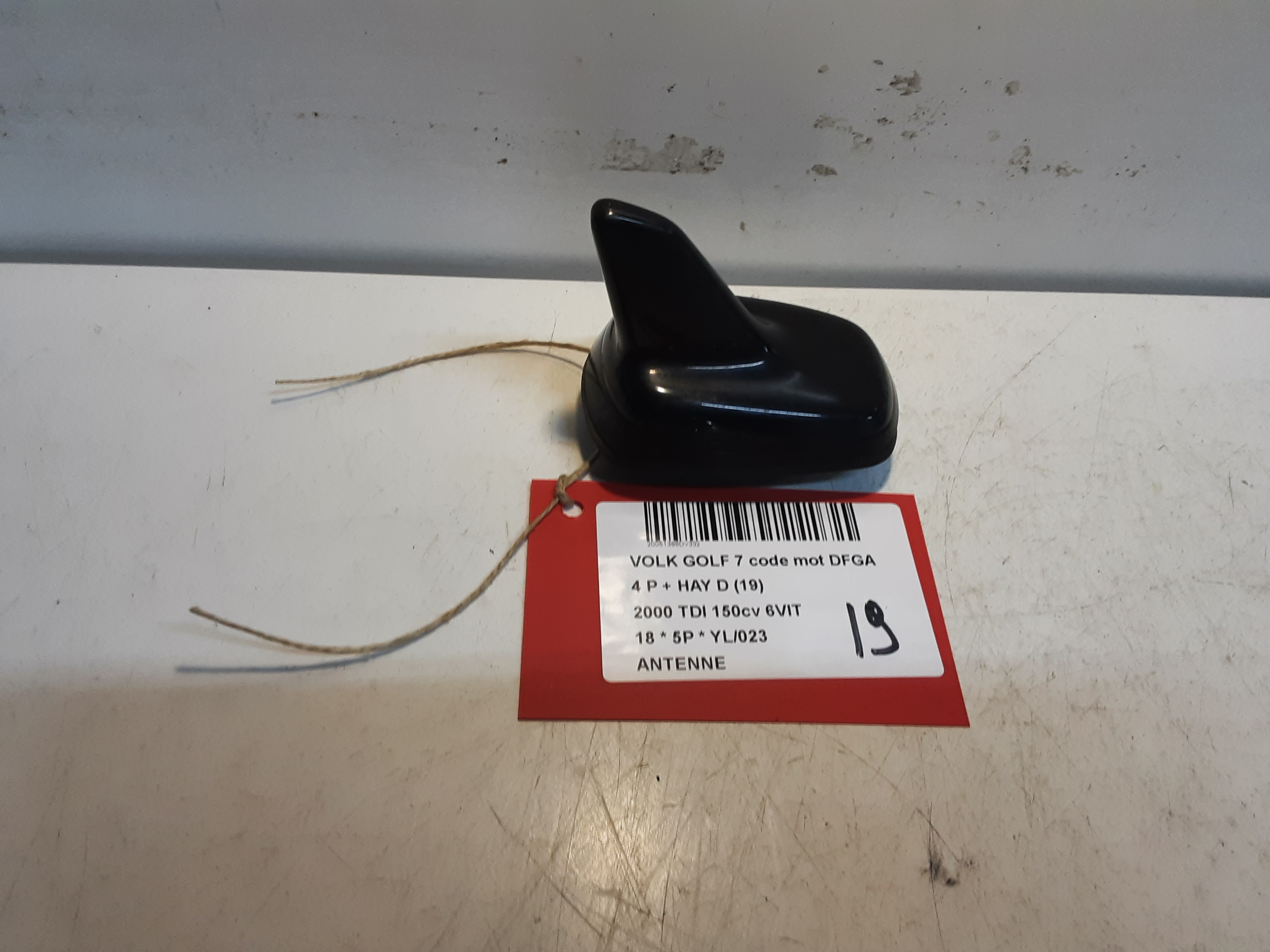 ANTENNE Vw GOLF VII 1/17 - 2/20 FaceLift
