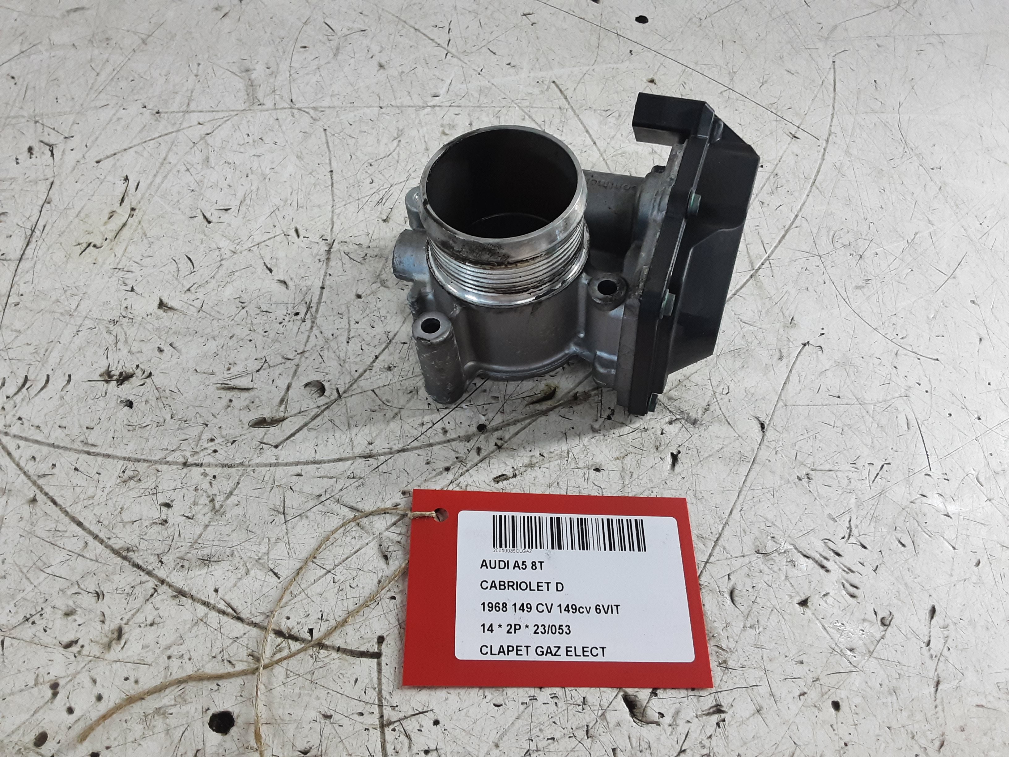 GASKLEP ELEKTRISCH Audi A5 CABRIO 8/11 - 12/16