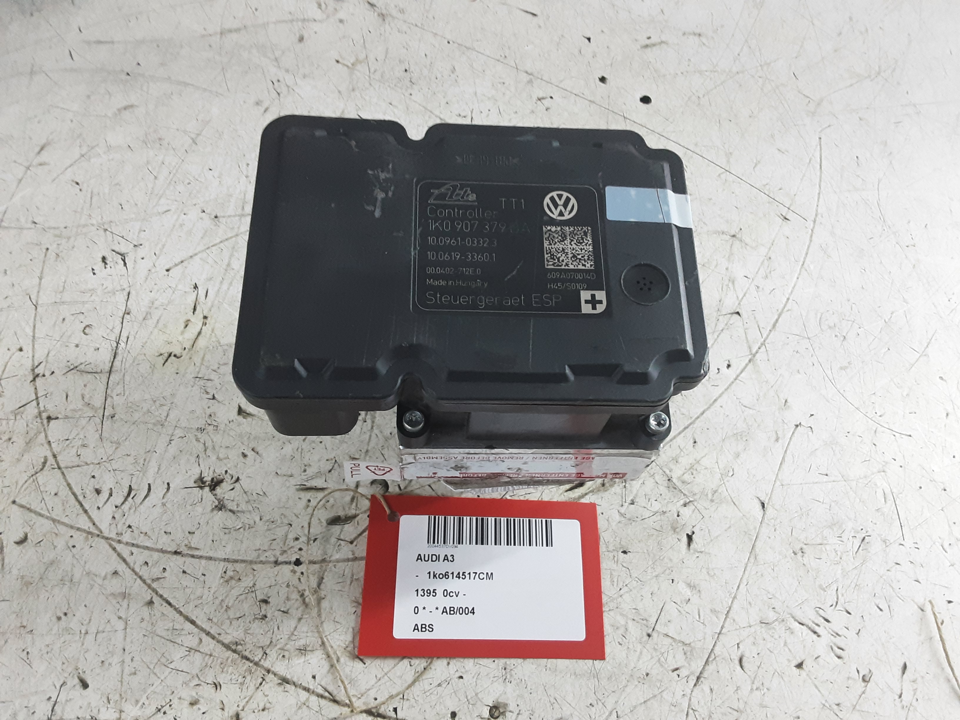 SYSTEME ABS Audi A3 8/08 - 12