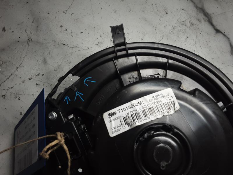 MOTEUR DE CHAUFFAGE Vw GOLF VII 1/17 - 2/20 FaceLift