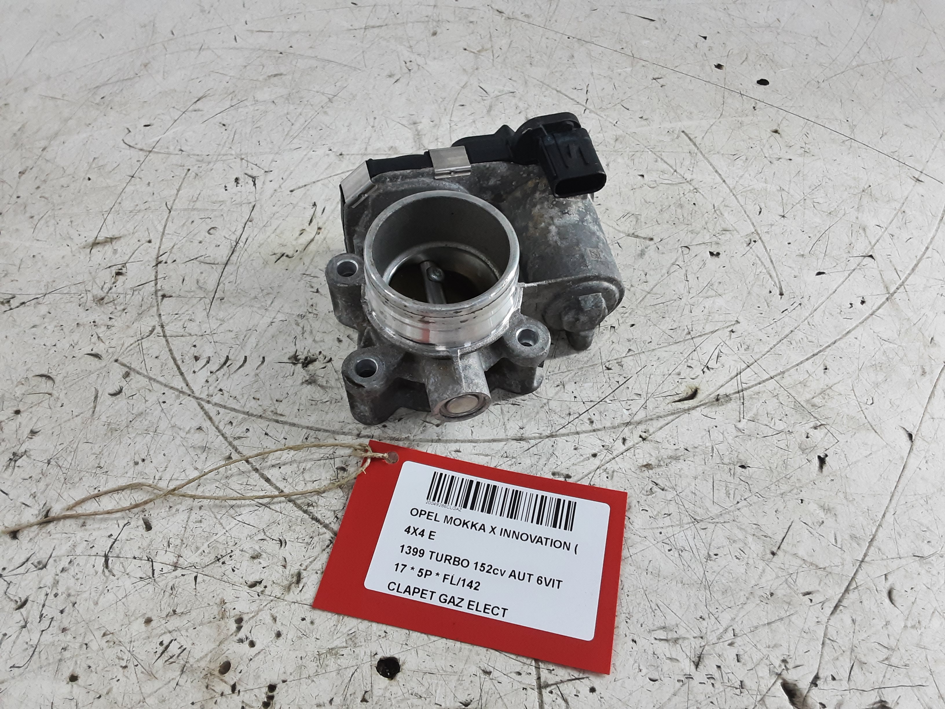 CLAPET DE GAZ ELECTRIQUE Opel MOKKA X 10/16 - 21
