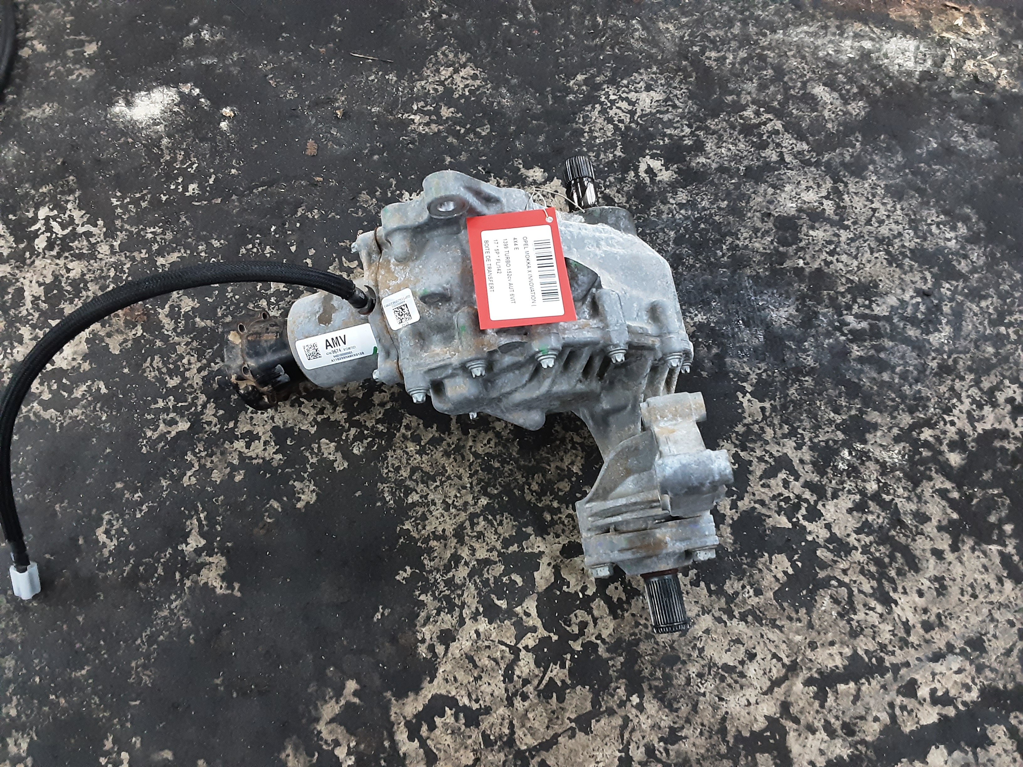 TRANFERT BOITE Opel MOKKA X 10/16 - 21