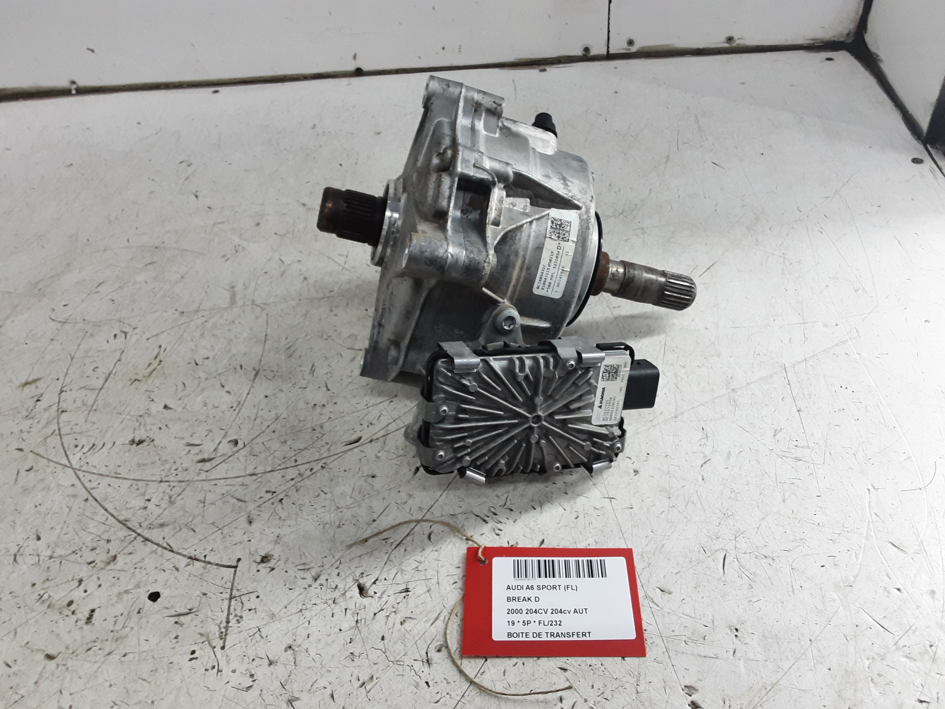 BOITE DE TRANSFERT Audi A6 6/18+
