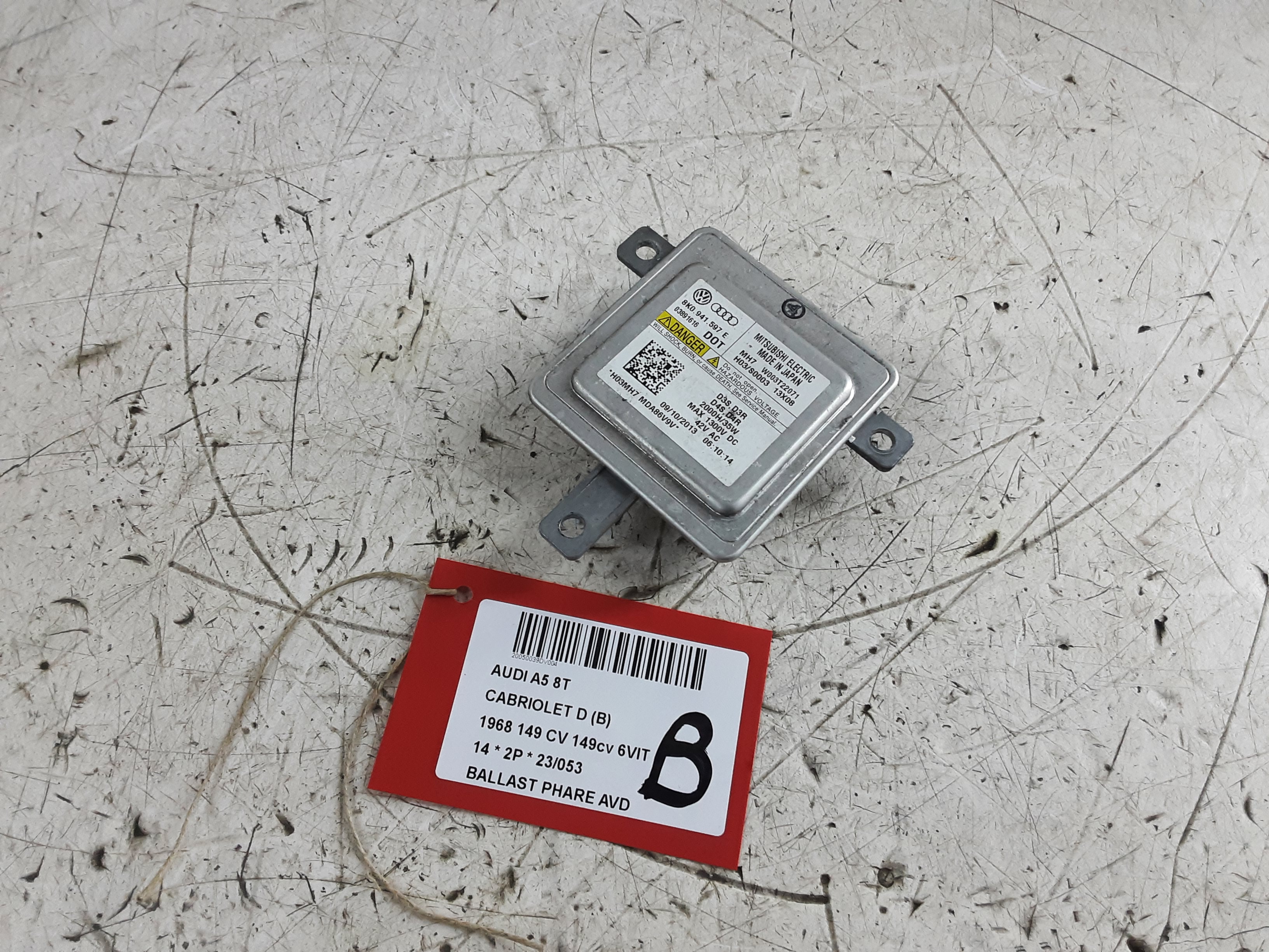 STURING KOPLICHT RECHTS Audi A5 CABRIO 8/11 - 12/16