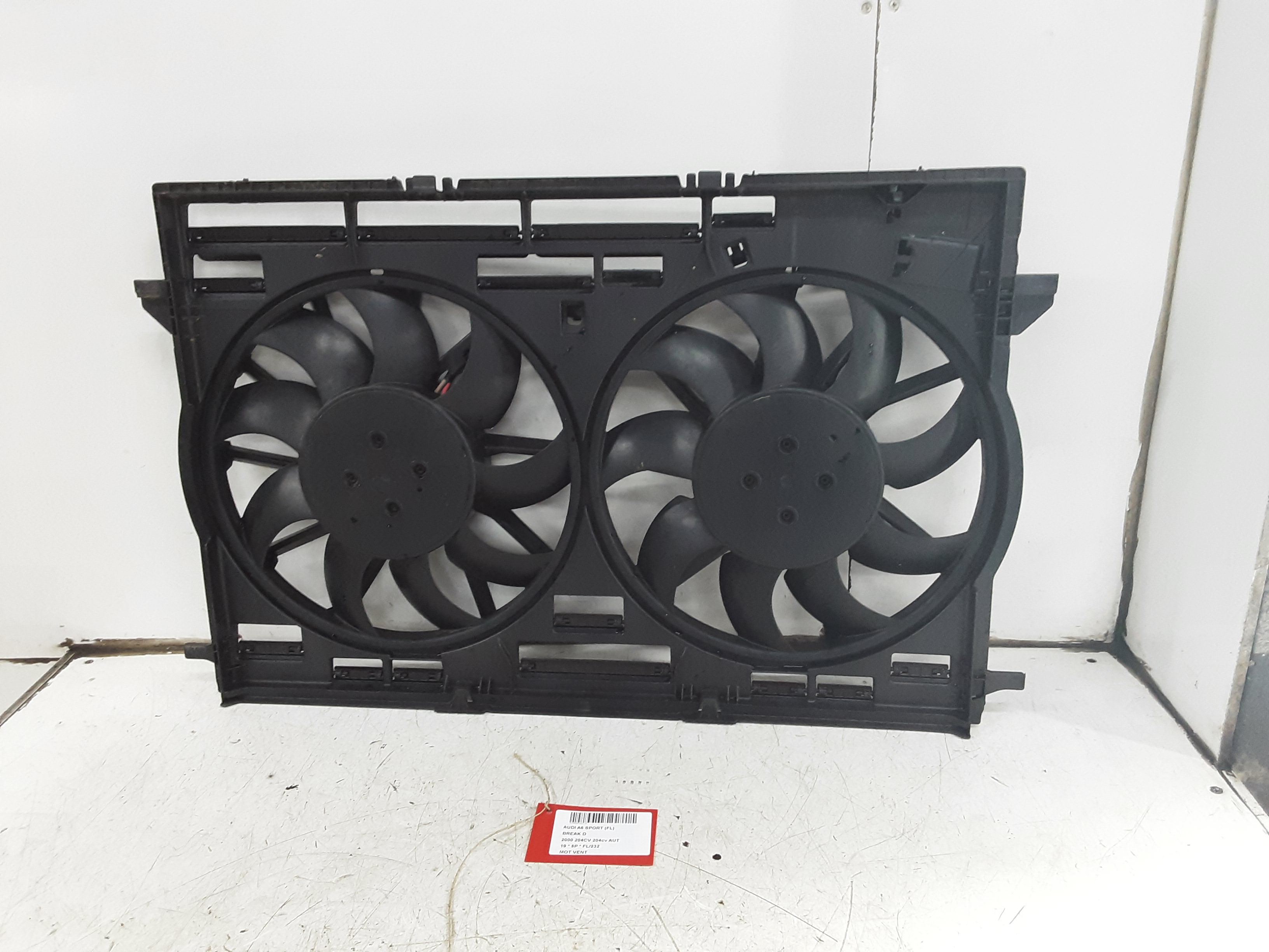 KACHEL VENTILATORMOTOR Audi A6 6/18+