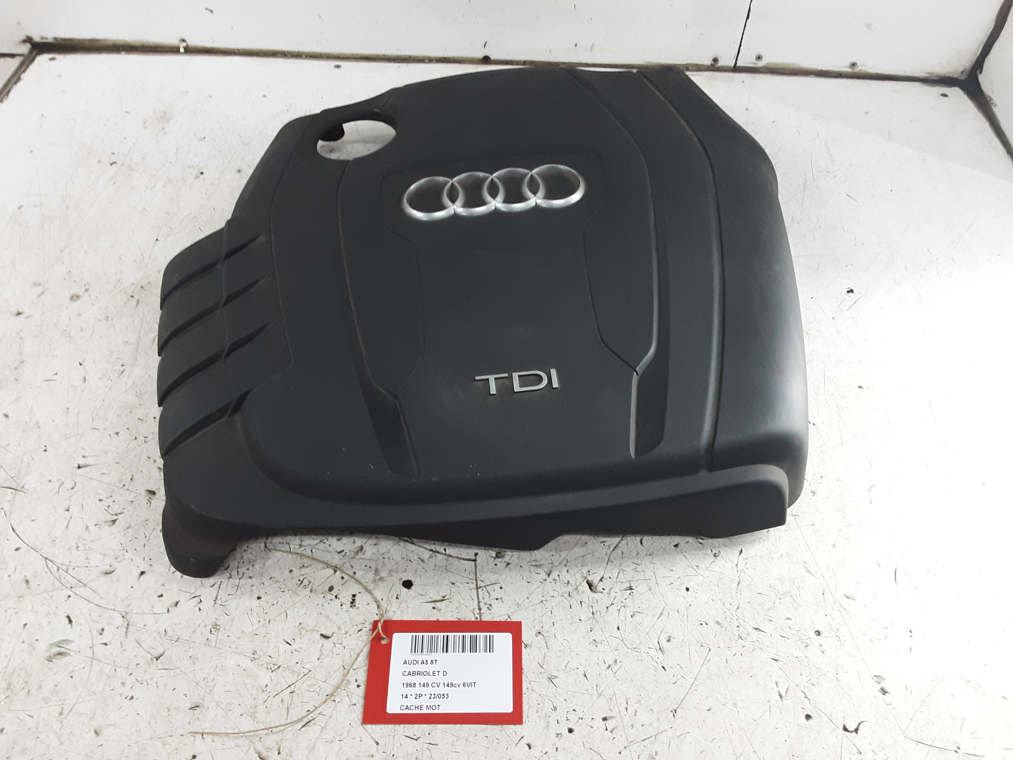 CACHE-MOTEUR Audi A5 CABRIO 8/11 - 12/16