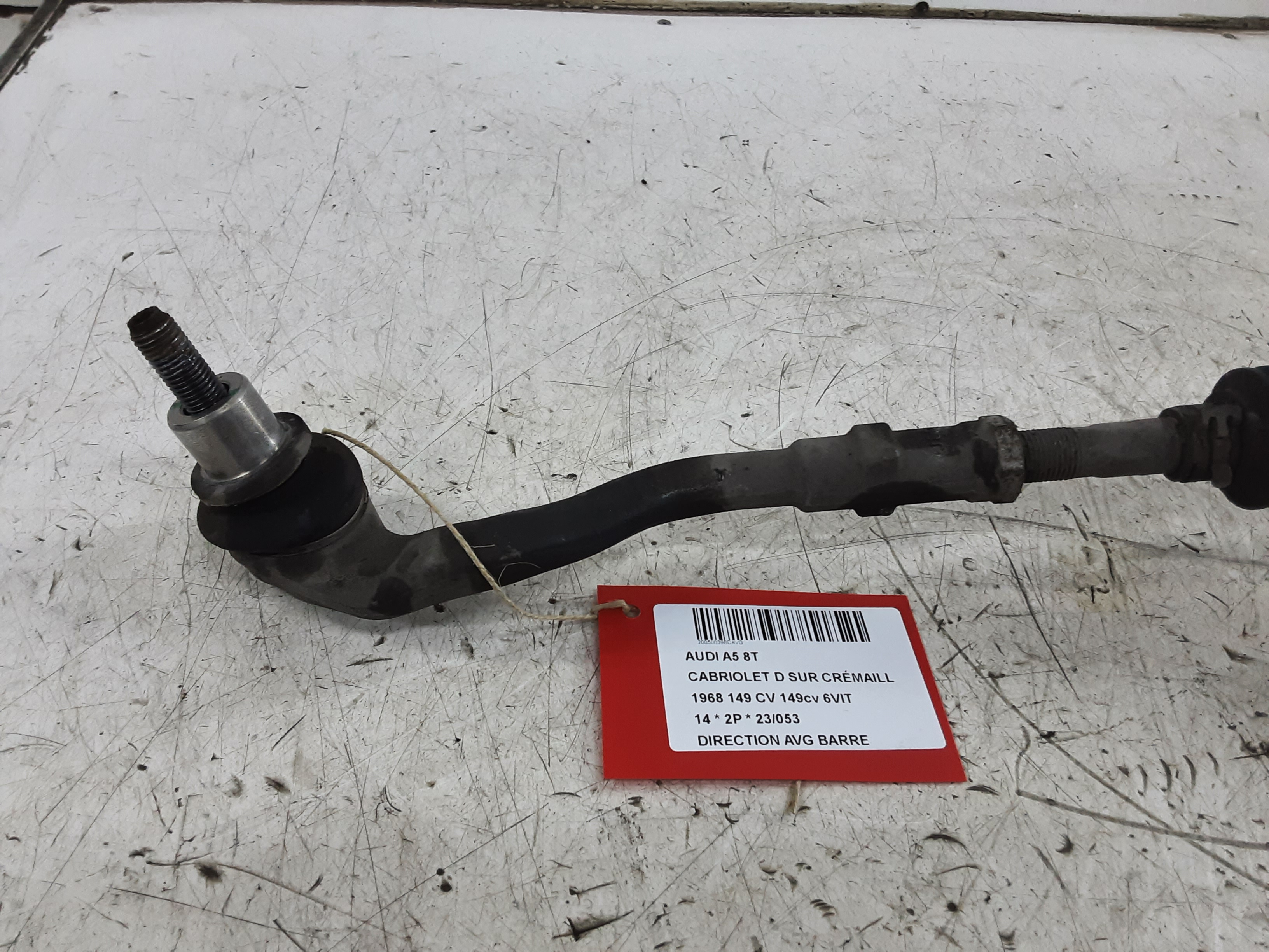 SPOORSTANG RECHTS VOOR Audi A5 CABRIO 8/11 - 12/16