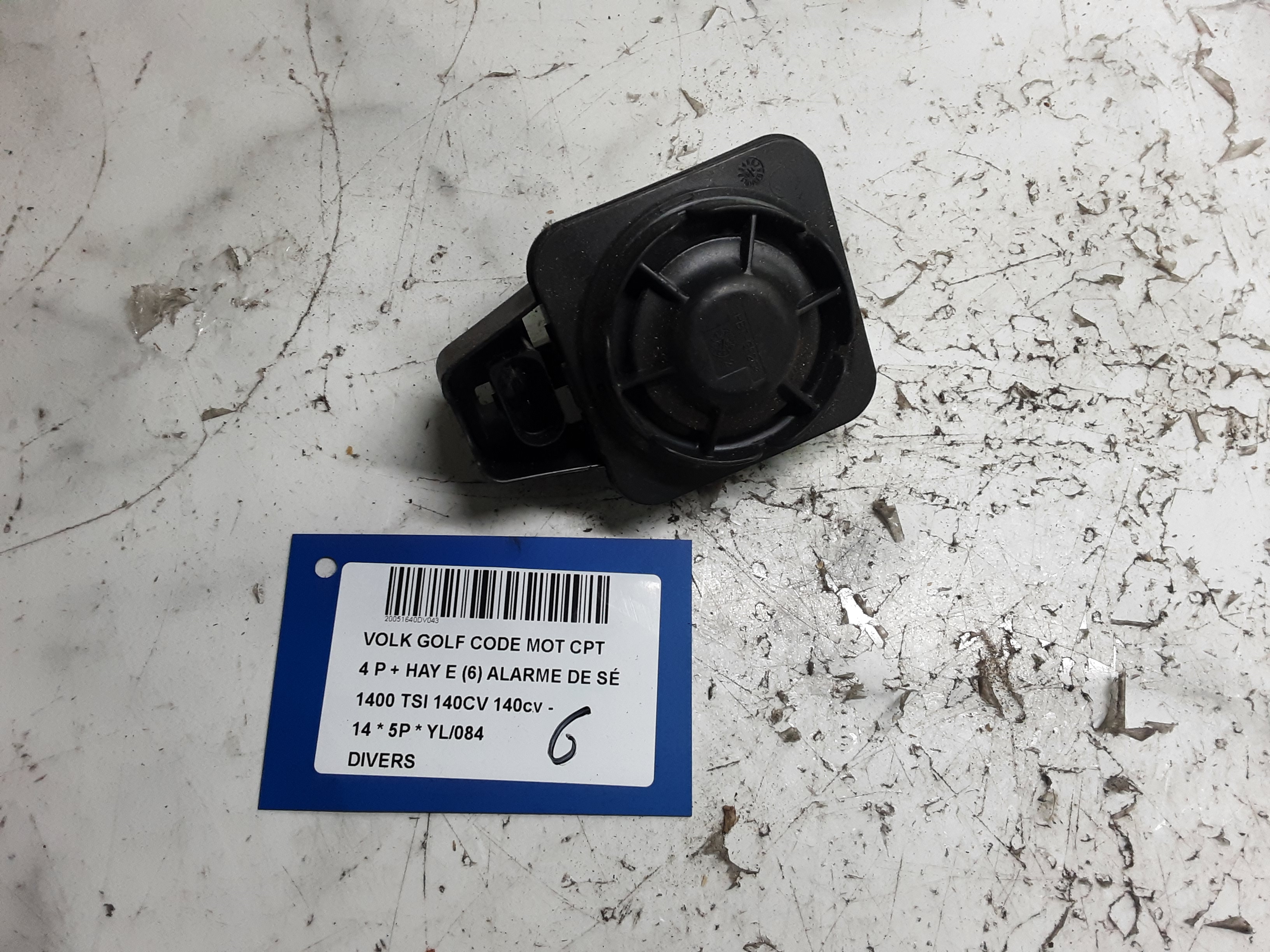 DIVERS Vw GOLF VII 11/12 - 17