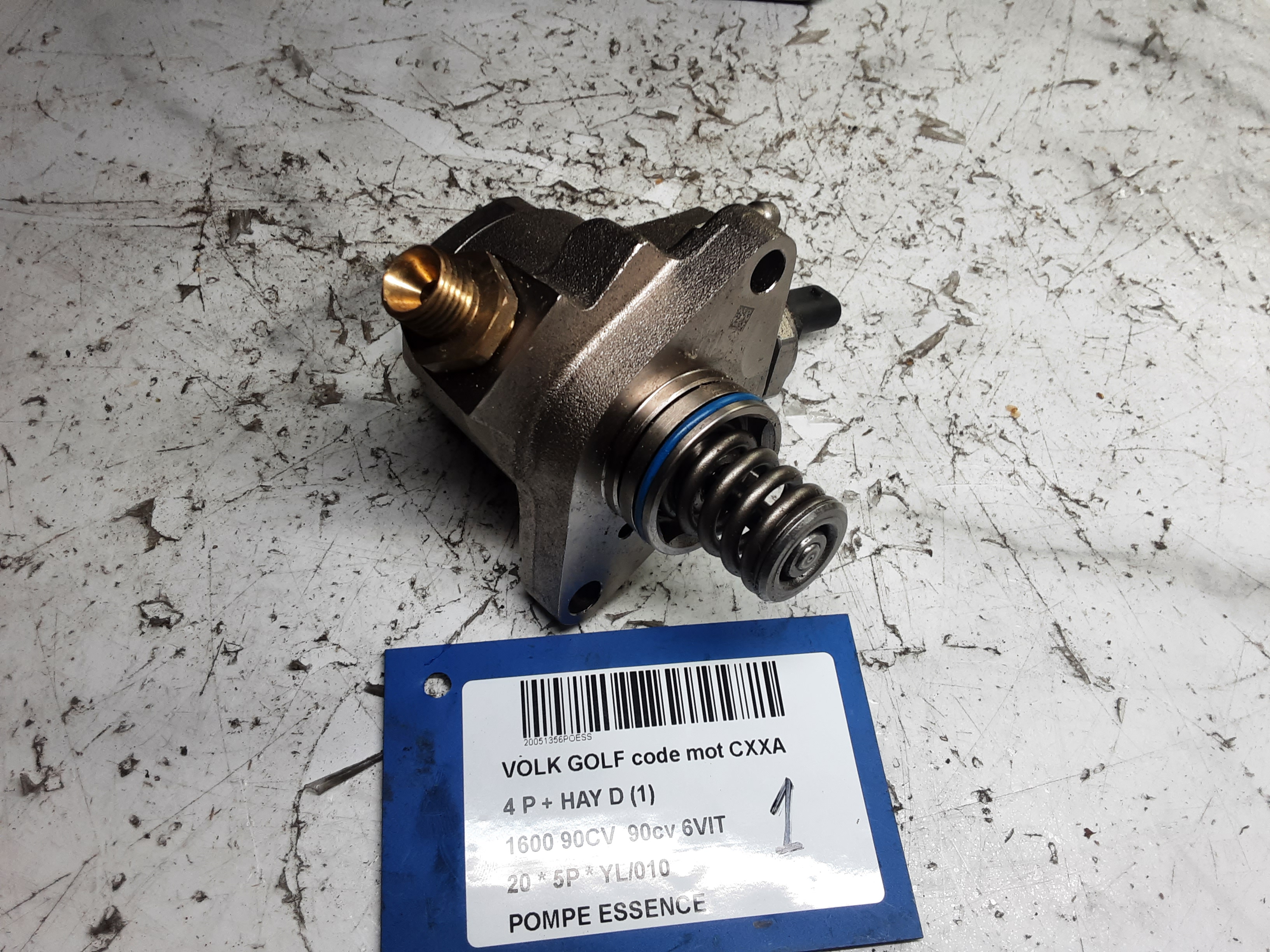 BENZINE POMP Vw GOLF VII 1/17 - 2/20 FaceLift