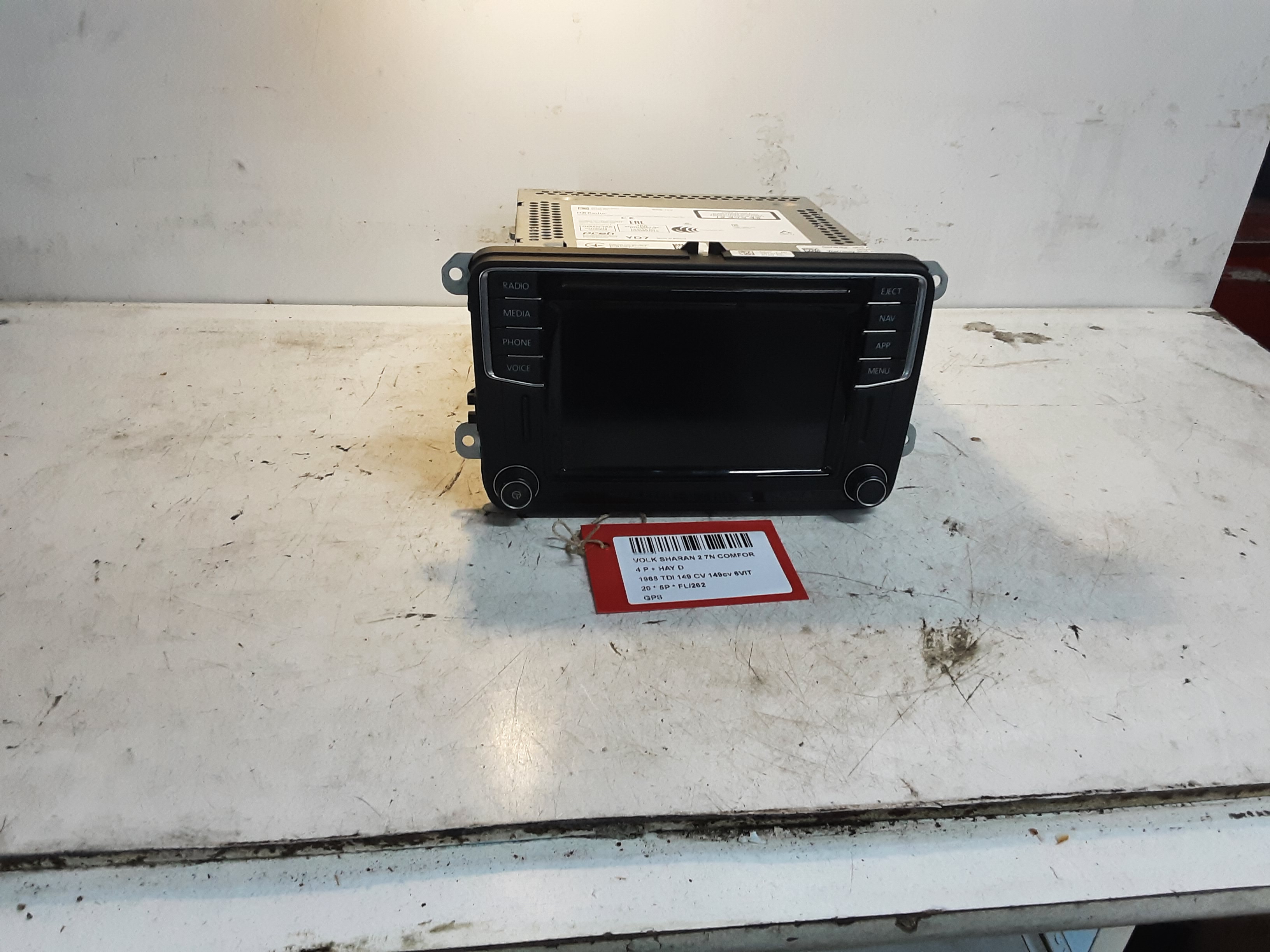 GPS Vw SHARAN (3) FaceLift 7/15 +