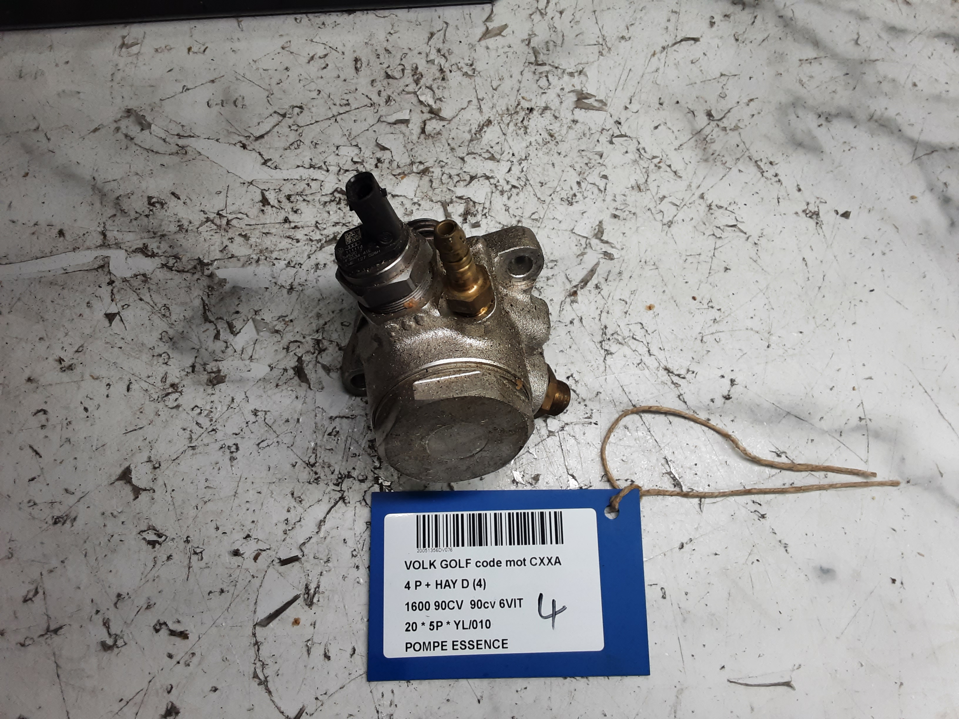 BENZINE POMP Vw GOLF VII 1/17 - 2/20 FaceLift