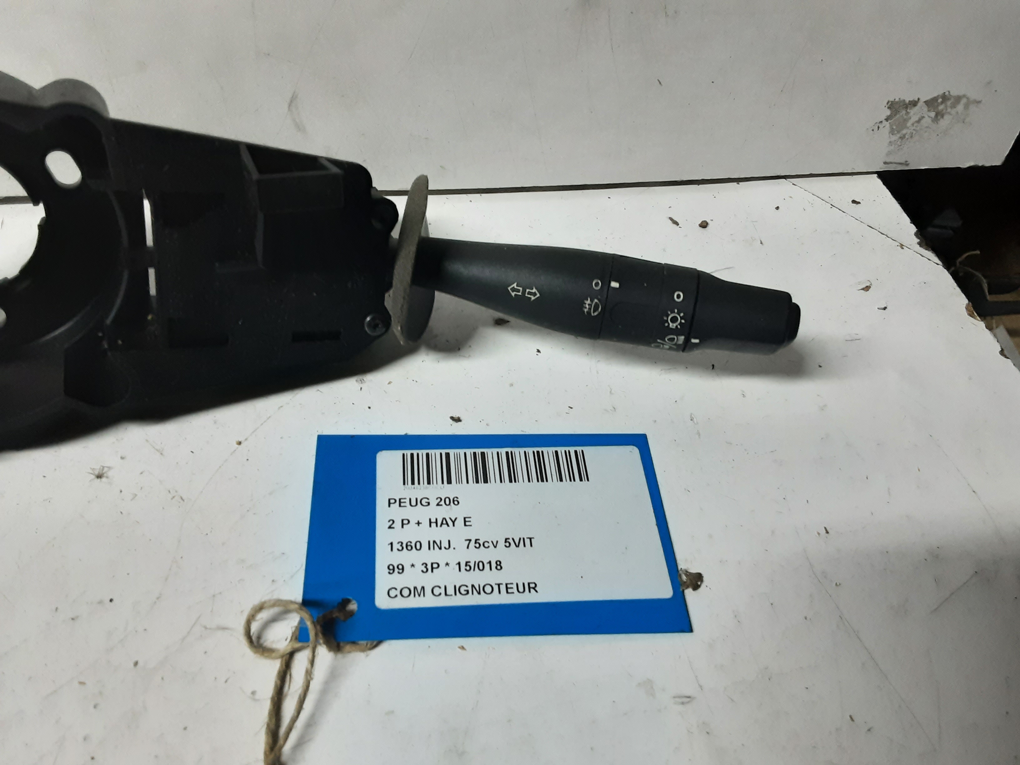 KNIPPERLICHTSCHAKELAAR Peugeot 206 - 2/09