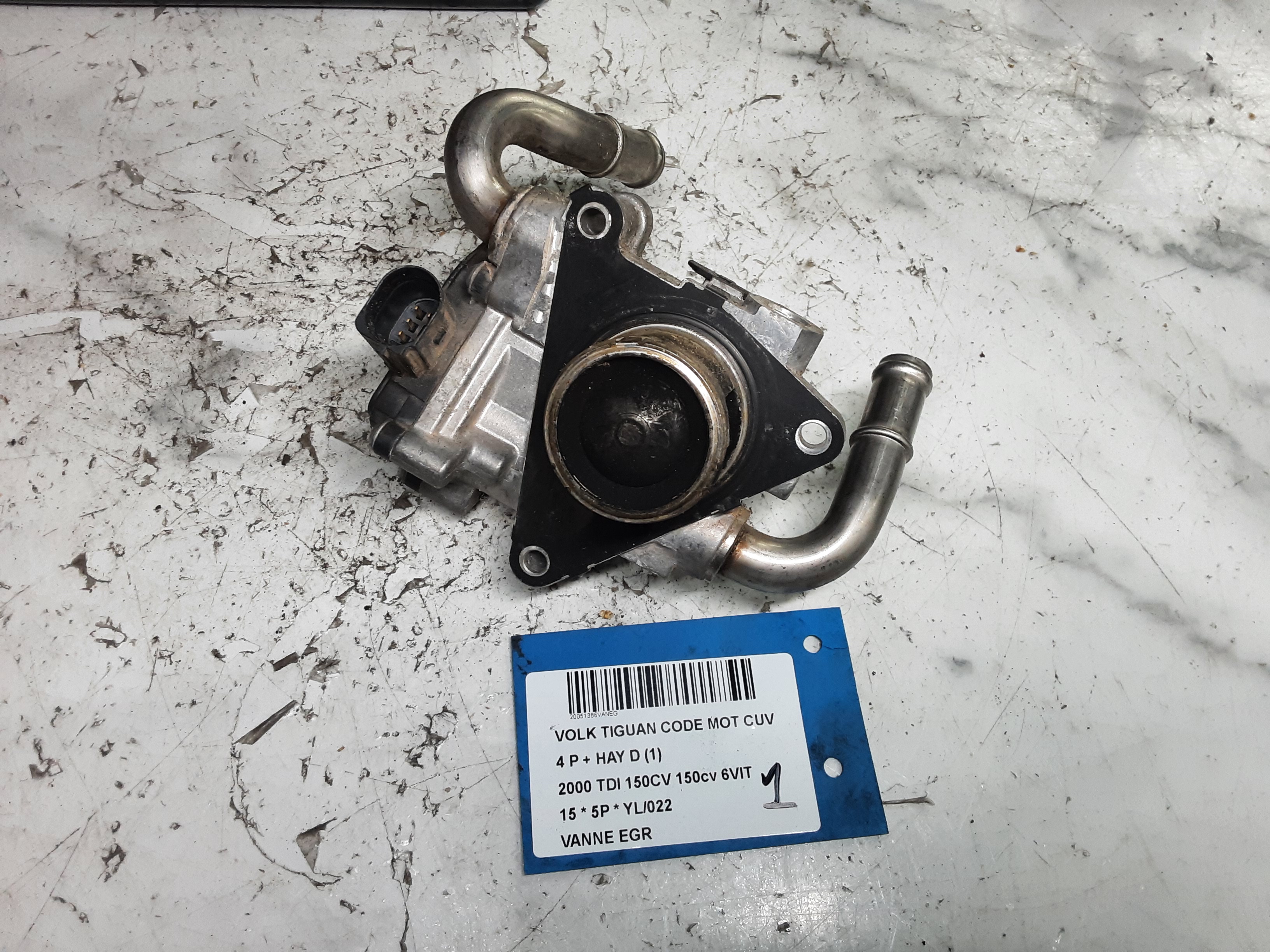 EGR KLEP Vw TIGUAN (2) 07/11 - 16